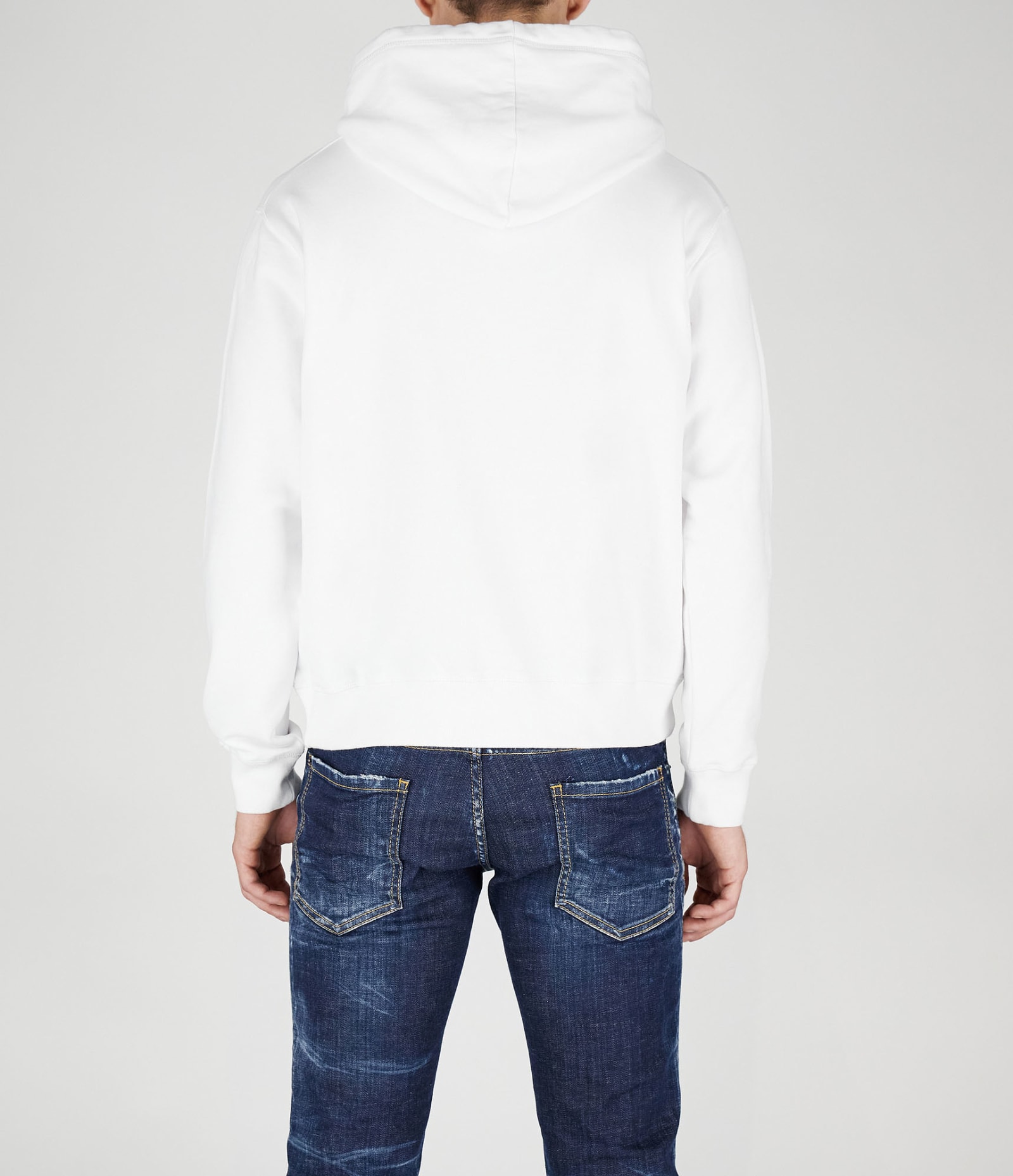 Shop Dsquared2 Sweatshirt In White