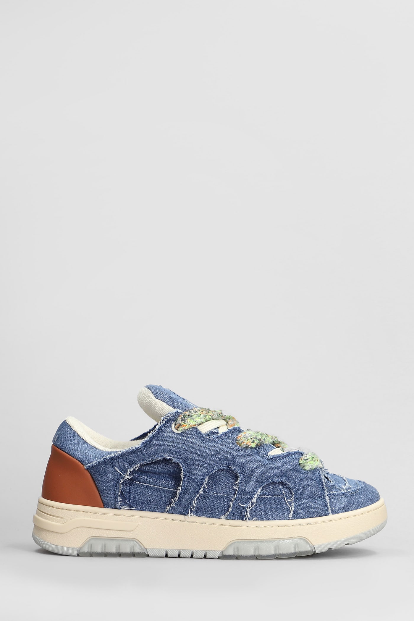 Santha 1 Sneakers In Blue Denim