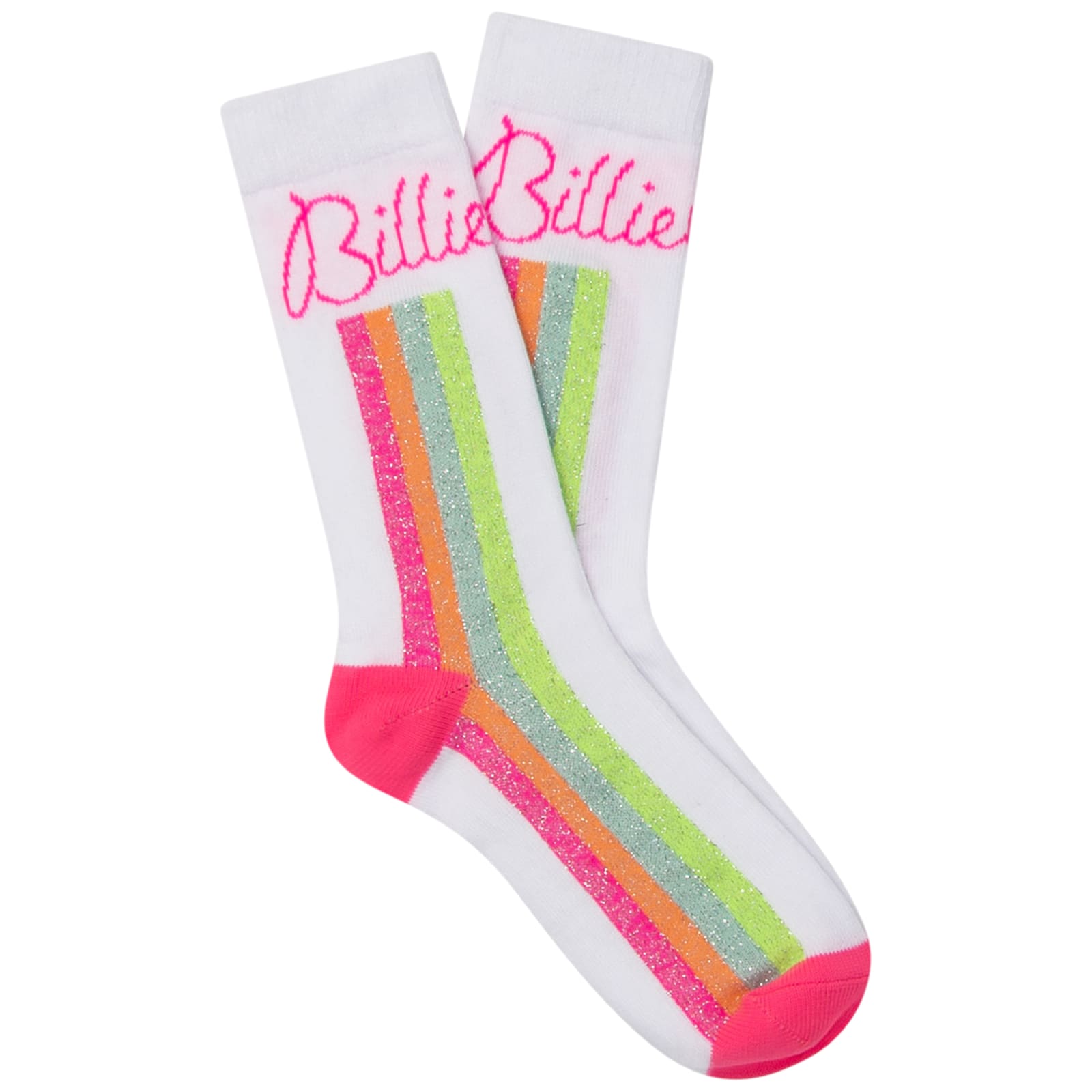 Billieblush Kids' Socks With Print In White