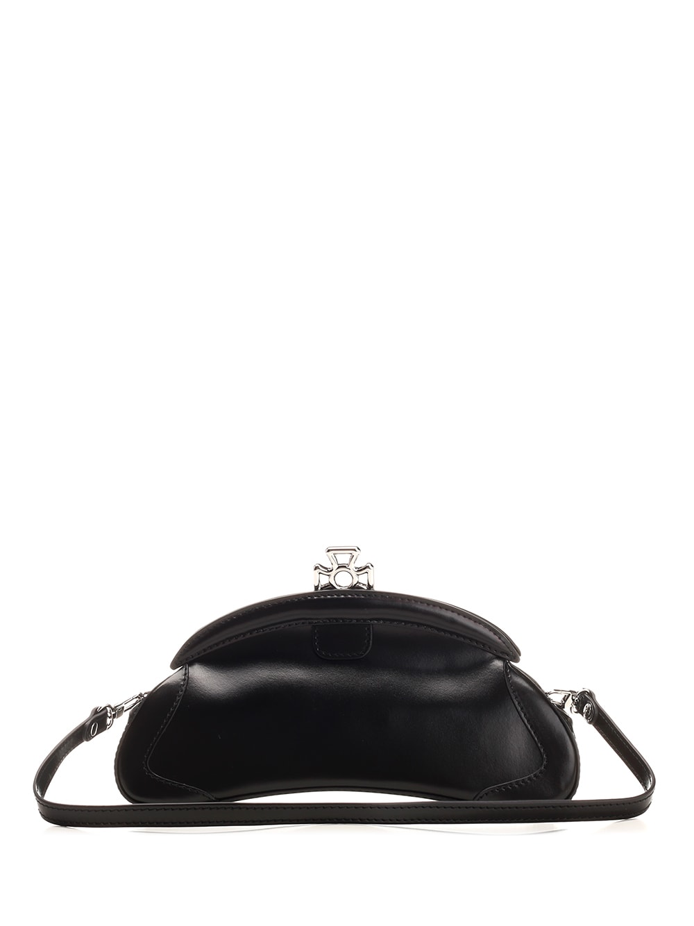 Shop Vivienne Westwood Amber Clutch Bag In Black