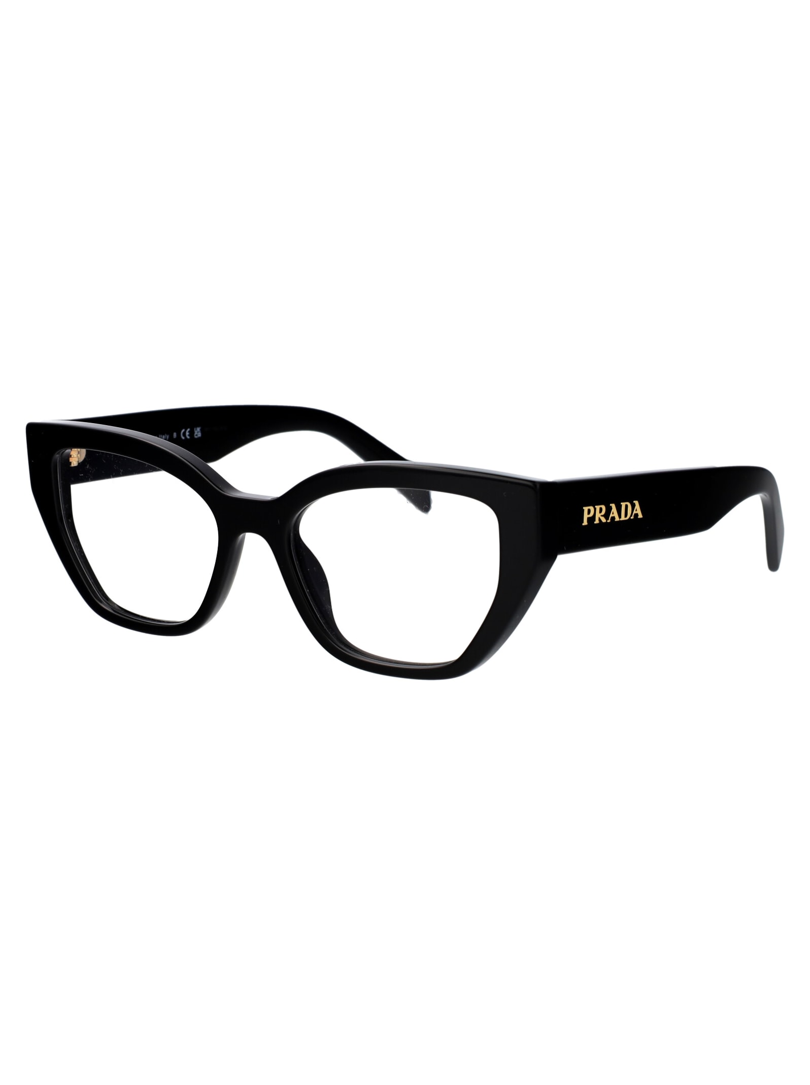 Shop Prada 0pr A16v Glasses In 16k1o1 Black