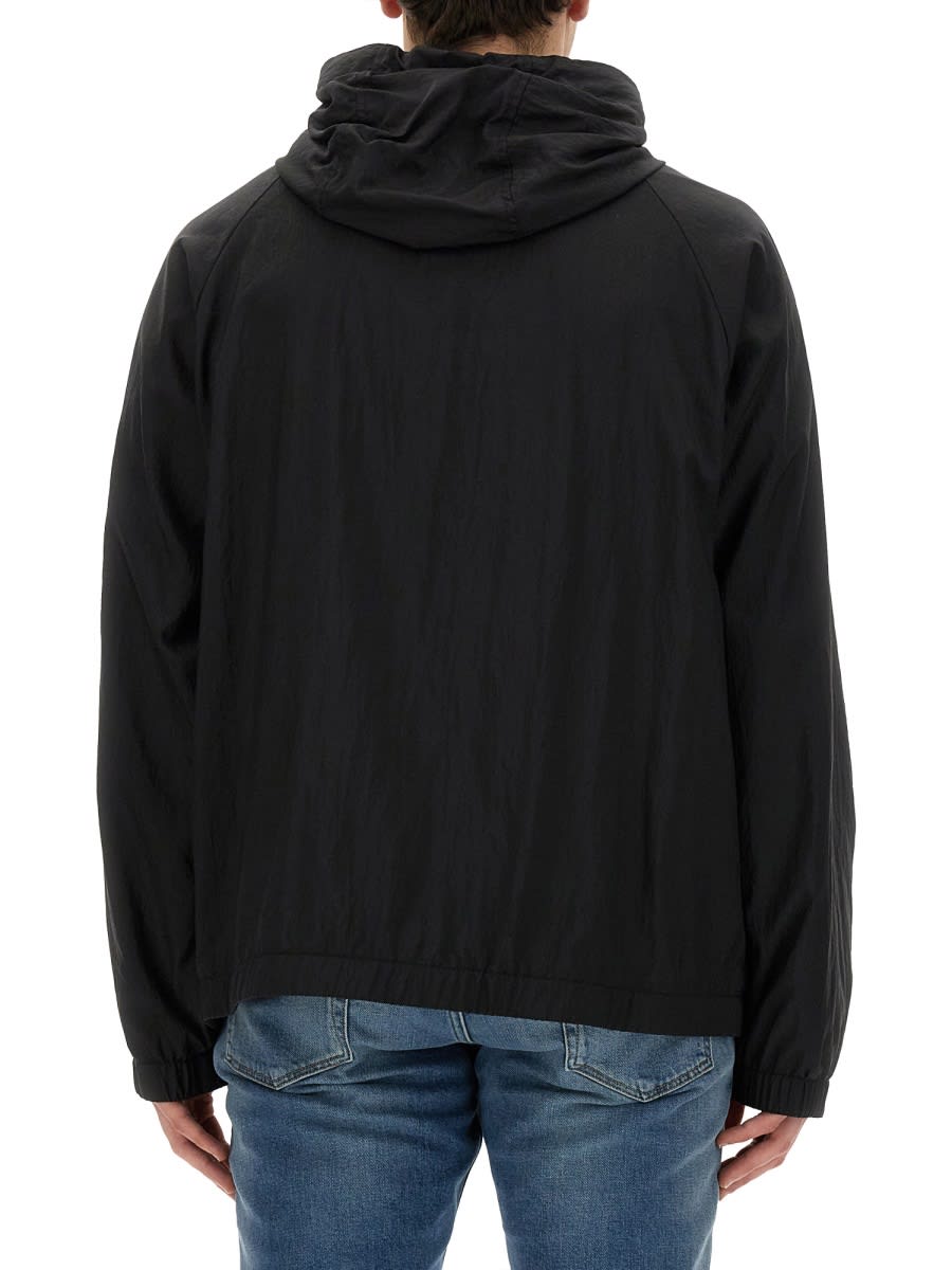 Shop Dolce & Gabbana Hooded Jacket In Black