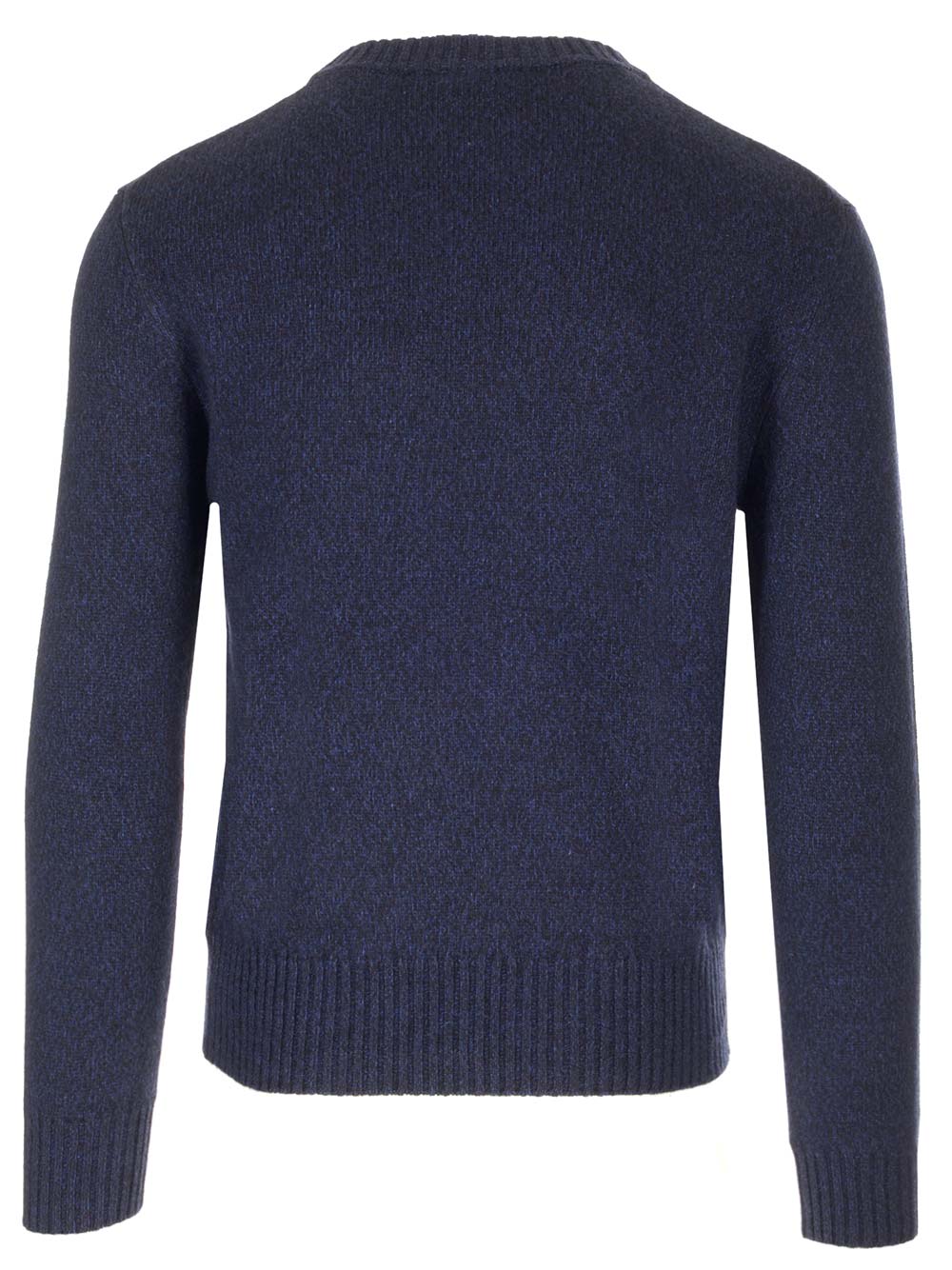 Shop Ami Alexandre Mattiussi Blue Cashmere And Wool Sweater