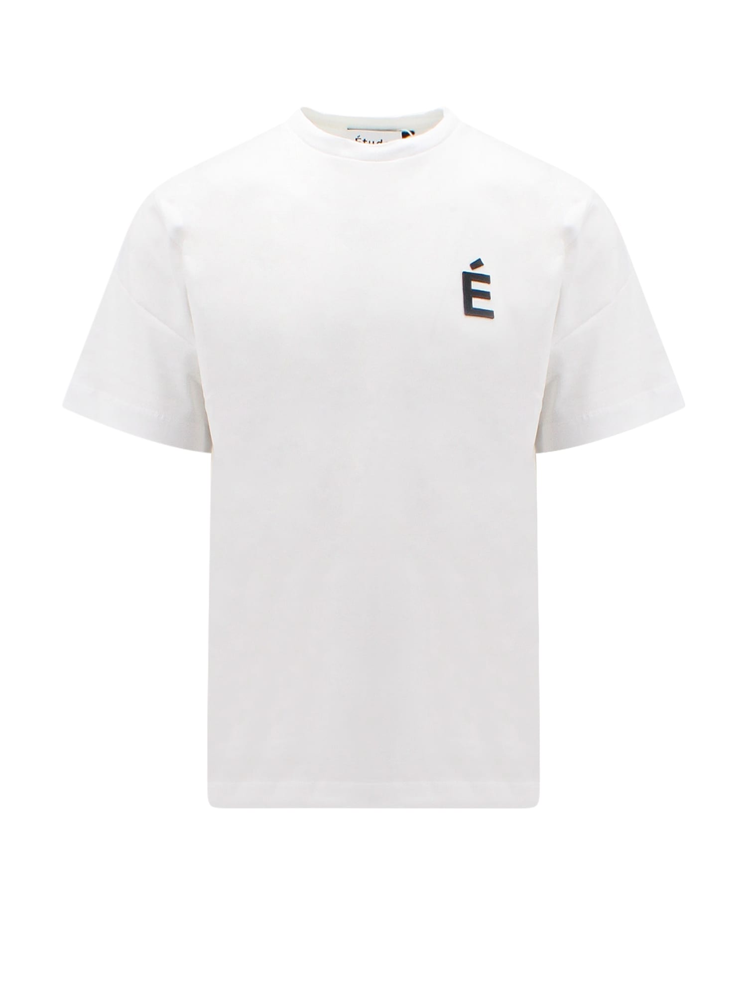 Etudes Studio White Wonder Patch T-shirt In White