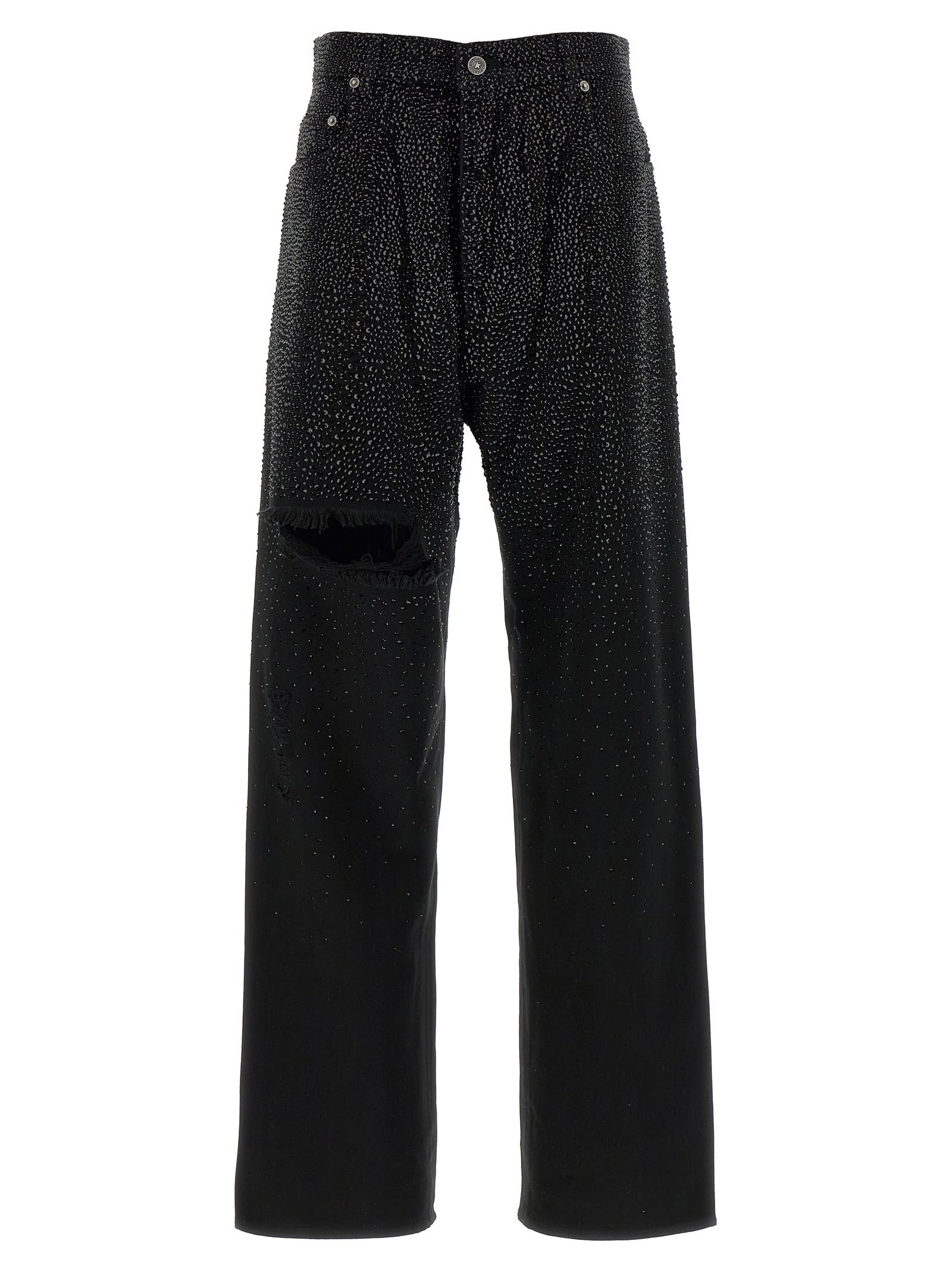 Golden Goose Kim Jeans In Black