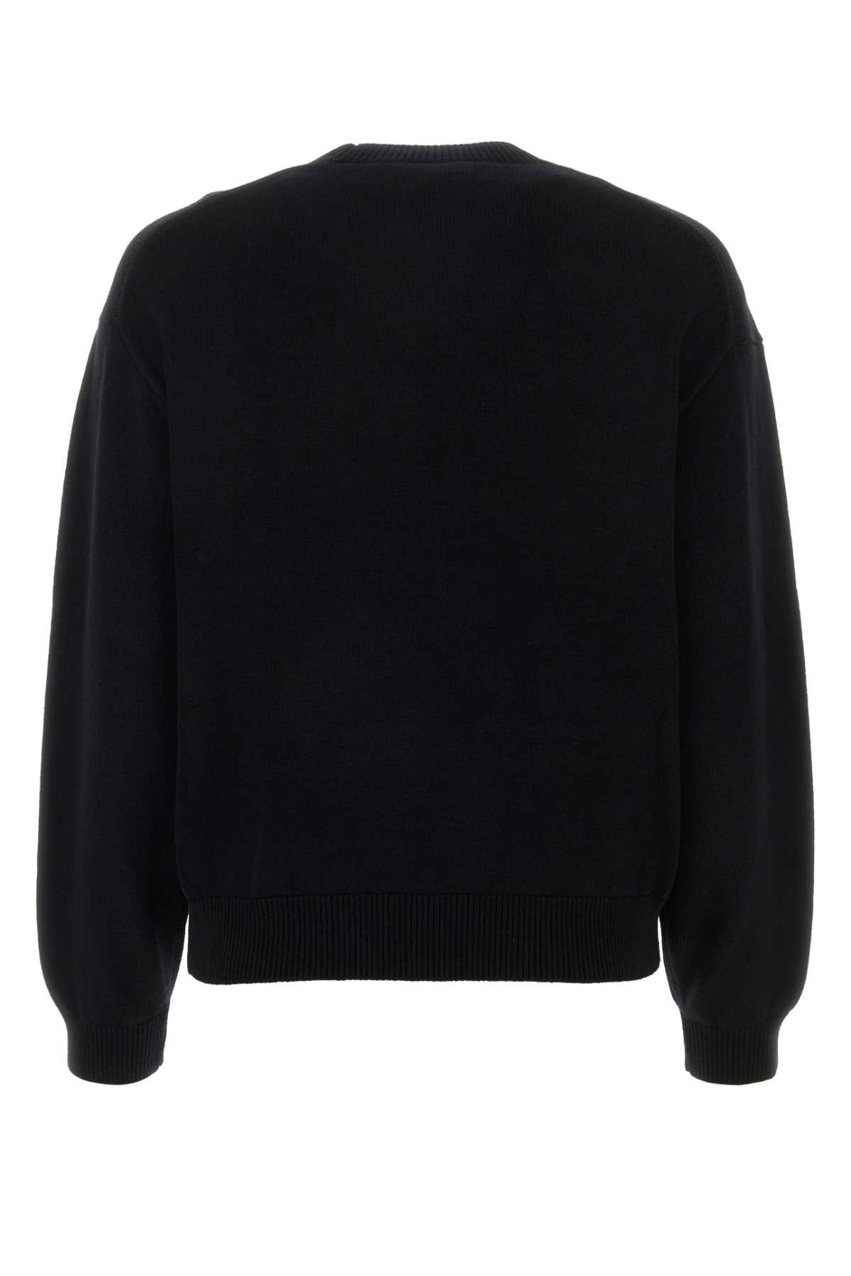 Kenzo Black Wool Blend Sweater