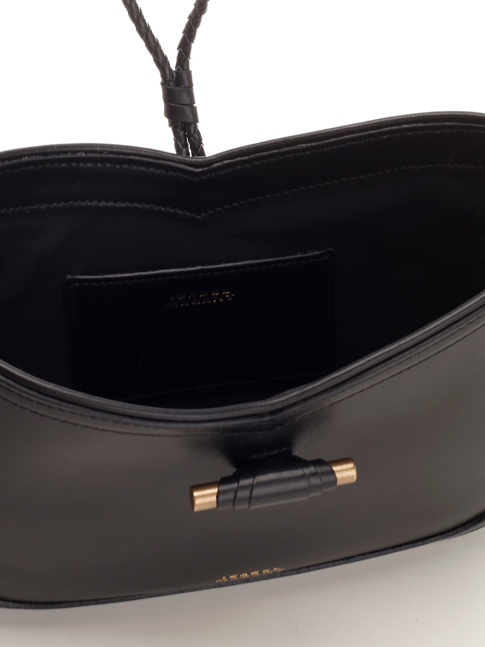 Shop Isabel Marant Black Vigo Shoulder Bag In Nero