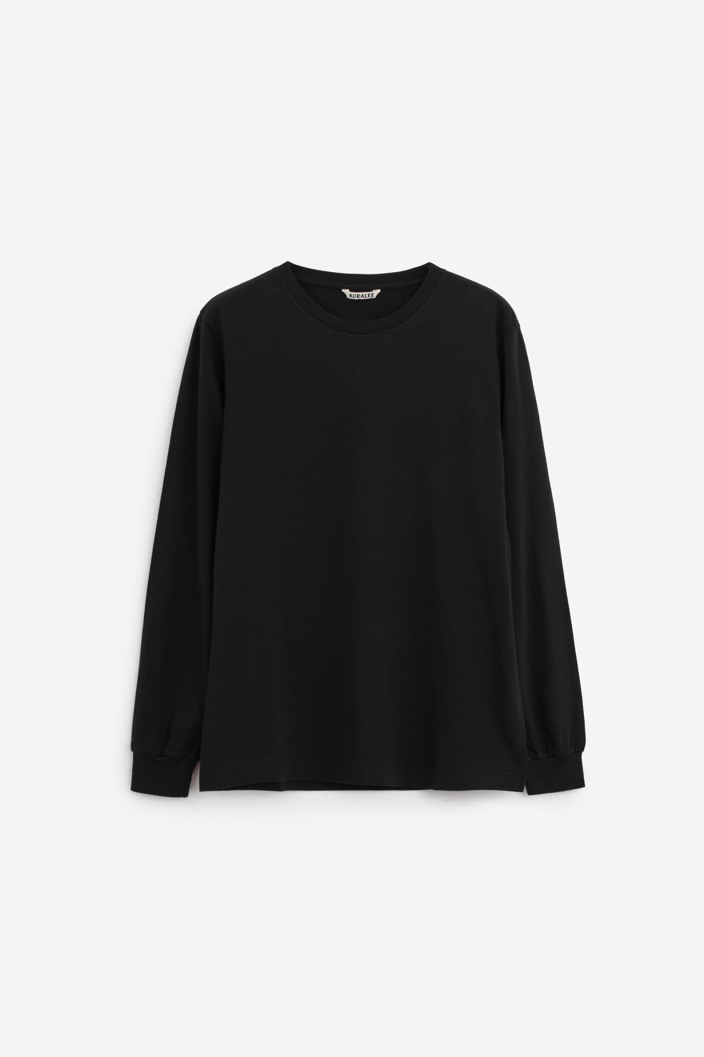 Shop Auralee T-shirt In Black