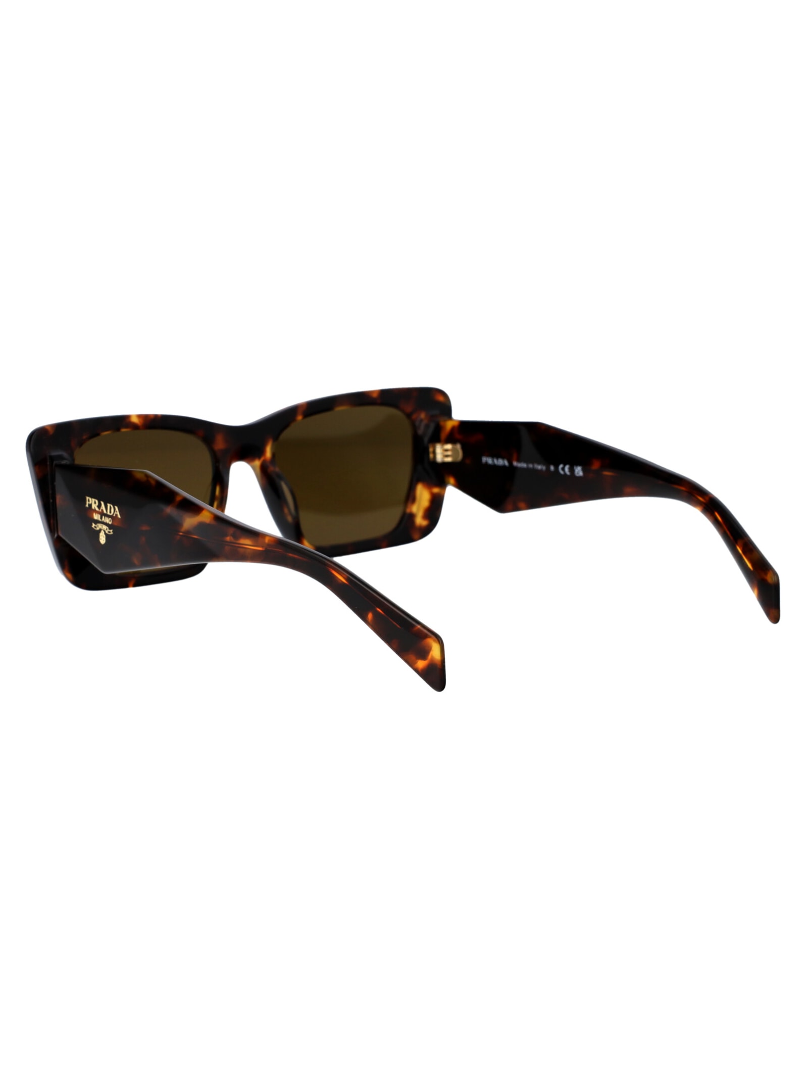 Shop Prada 0pr 08ys Sunglasses In Vau01t Honey Tortoise