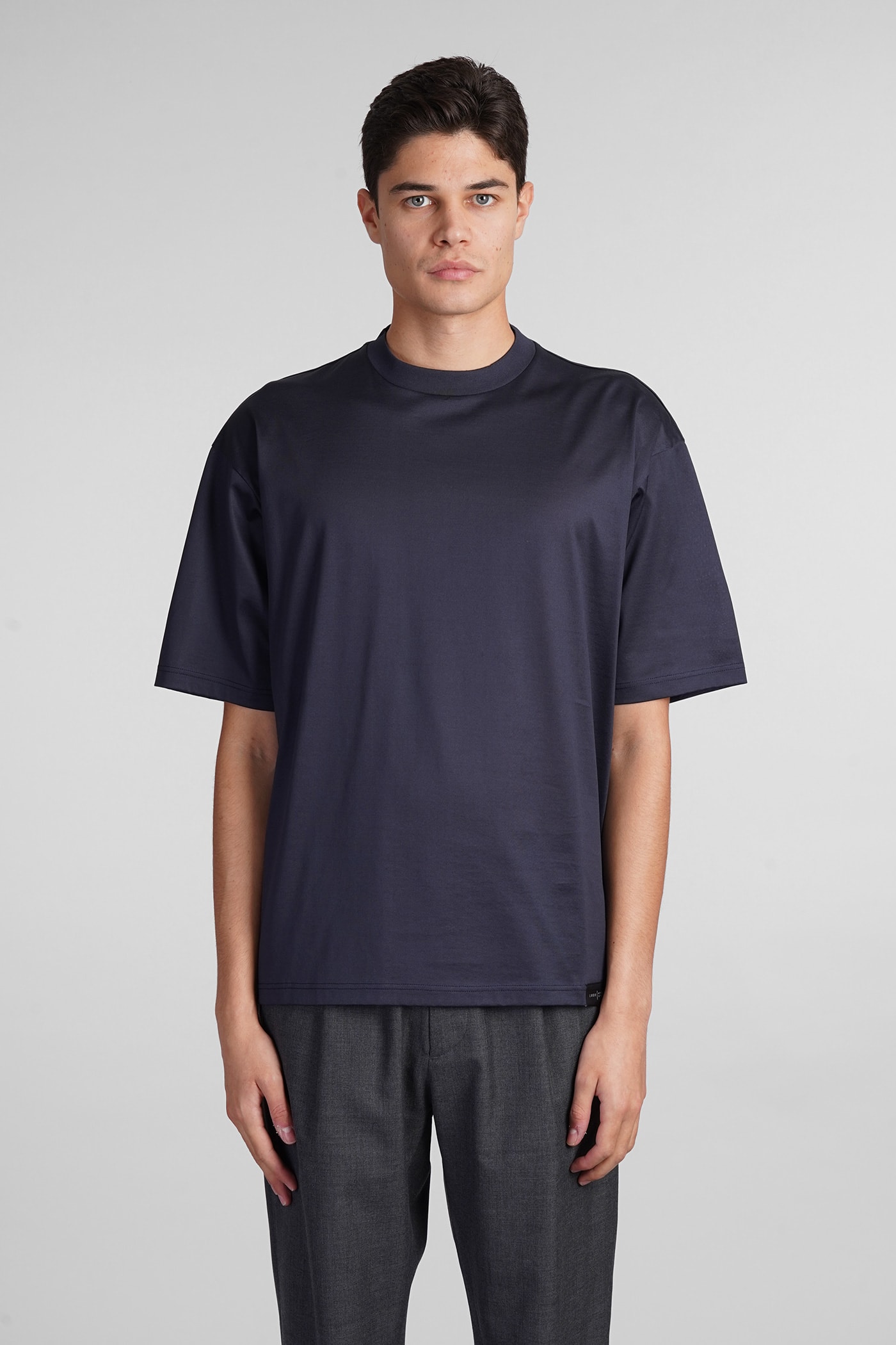 B193 T-shirt In Blue Cotton