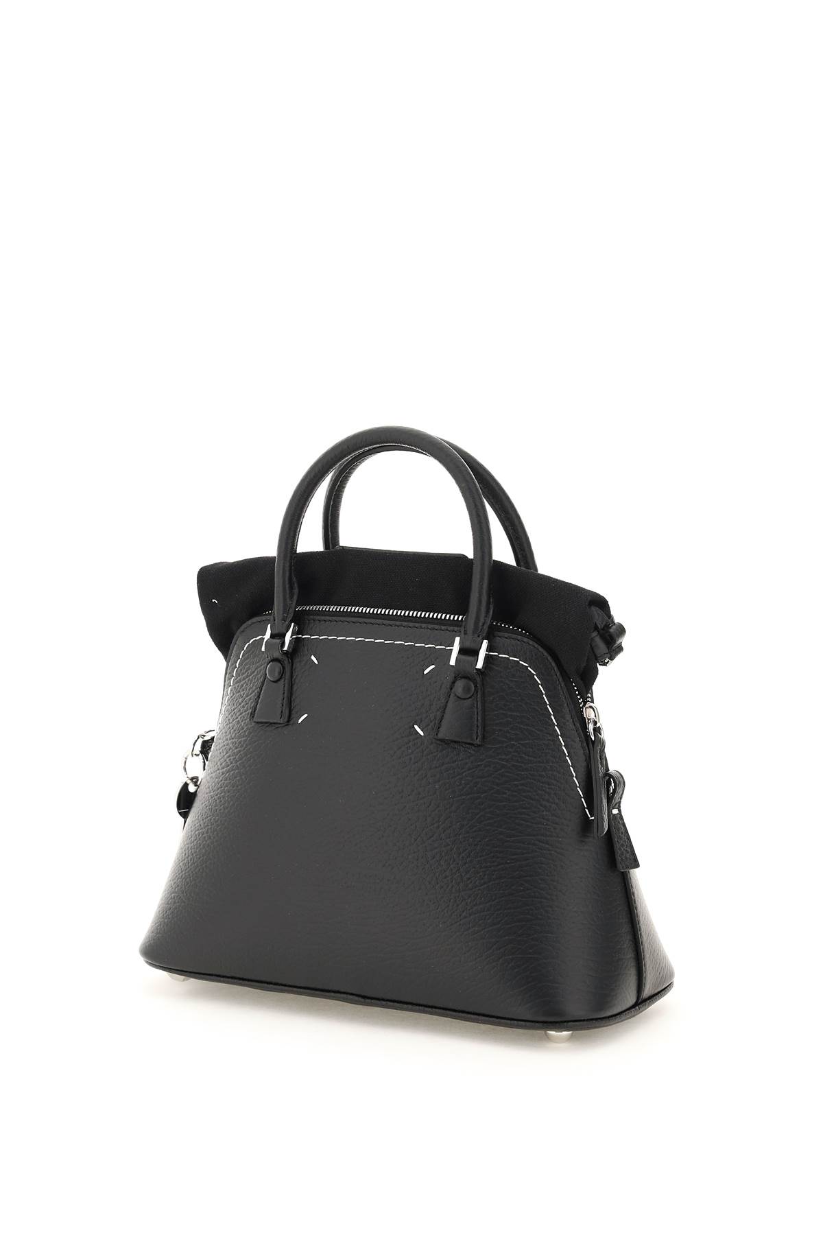 Shop Maison Margiela 5ac Classique Handbag In Black (black)