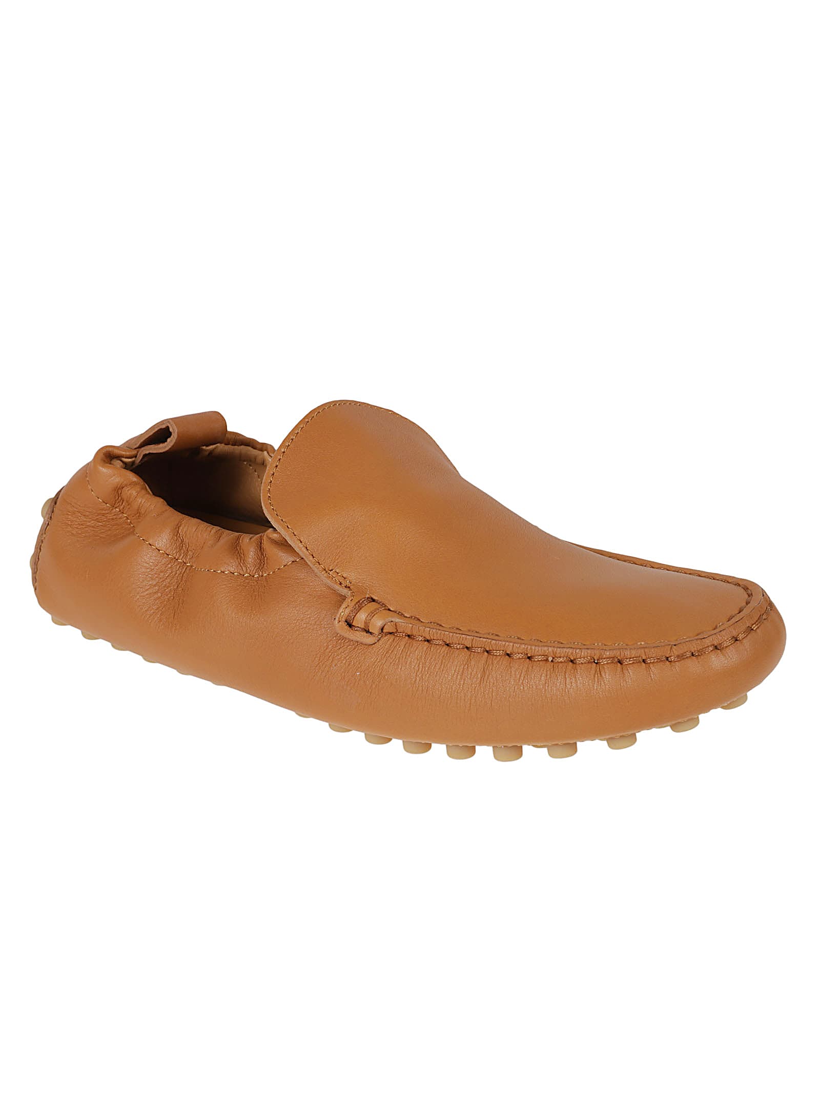 Shop Tod's 22l Loafers In Cuoio Chiaro