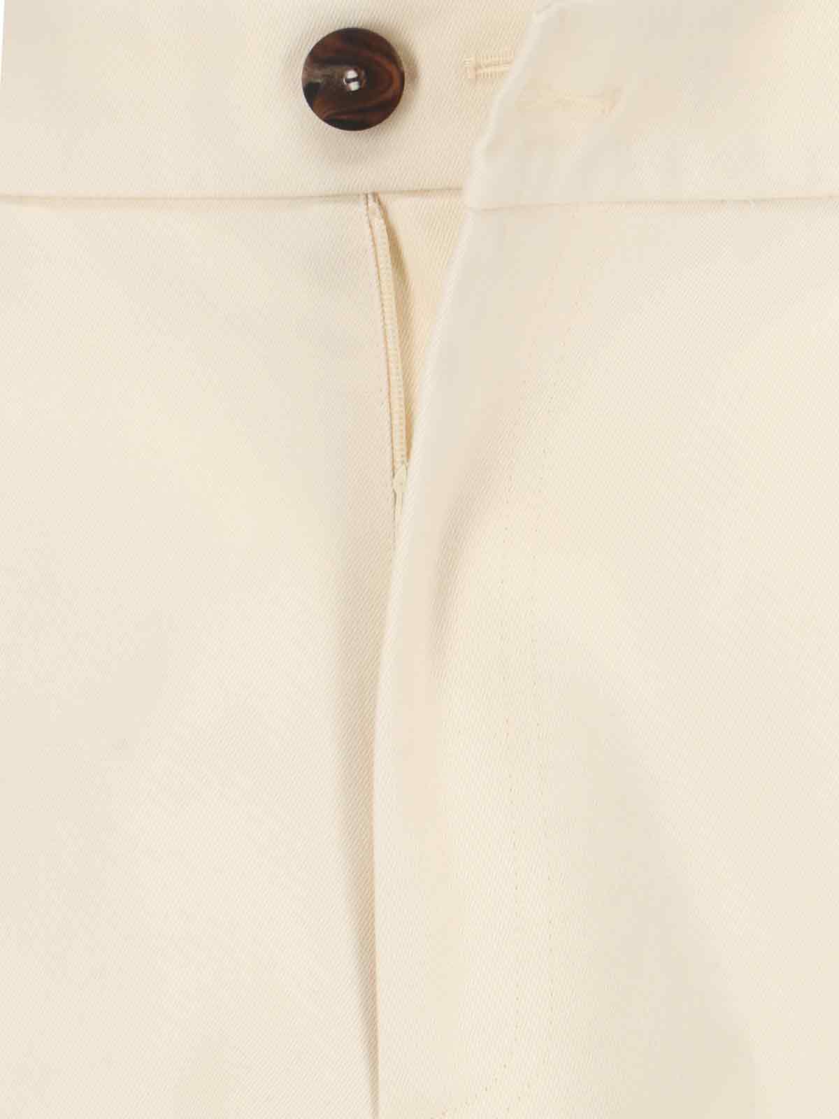 Shop Studio Nicholson Sorte Pants In White