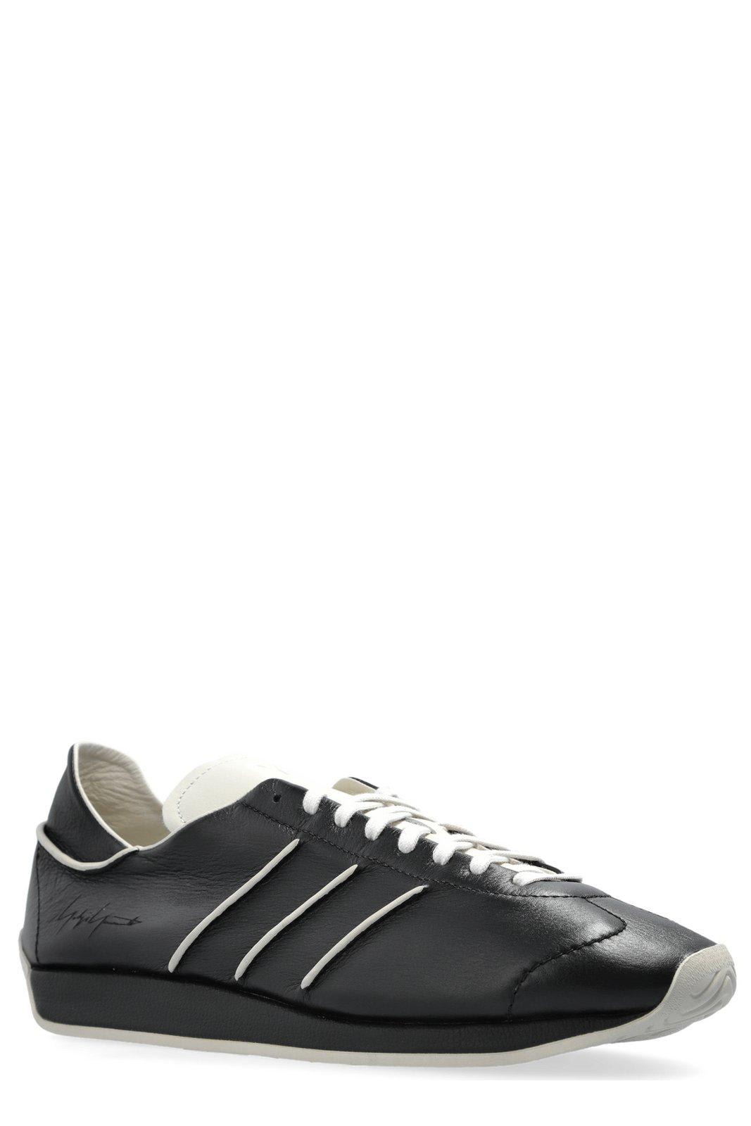 Y-3 X Adidas Country 3 Sneakers In Black