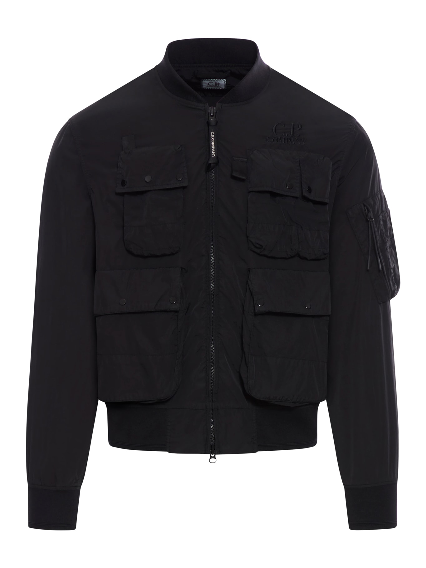 C. P. Company Chrome-r Multipocket Bomber Jacket