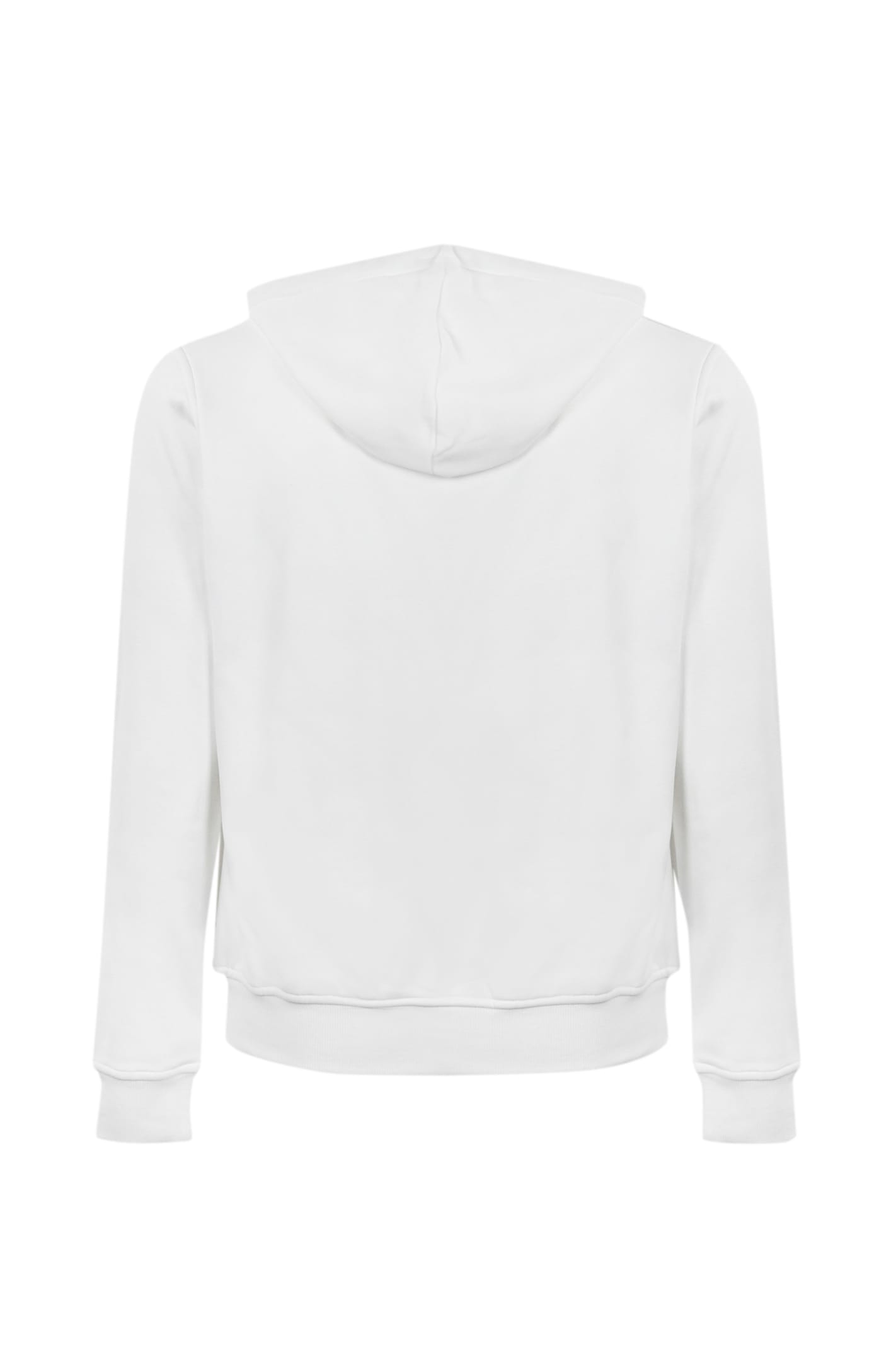 Shop K-way Le Vrai Arnel Hv Poly Co. Sweatshirt In White