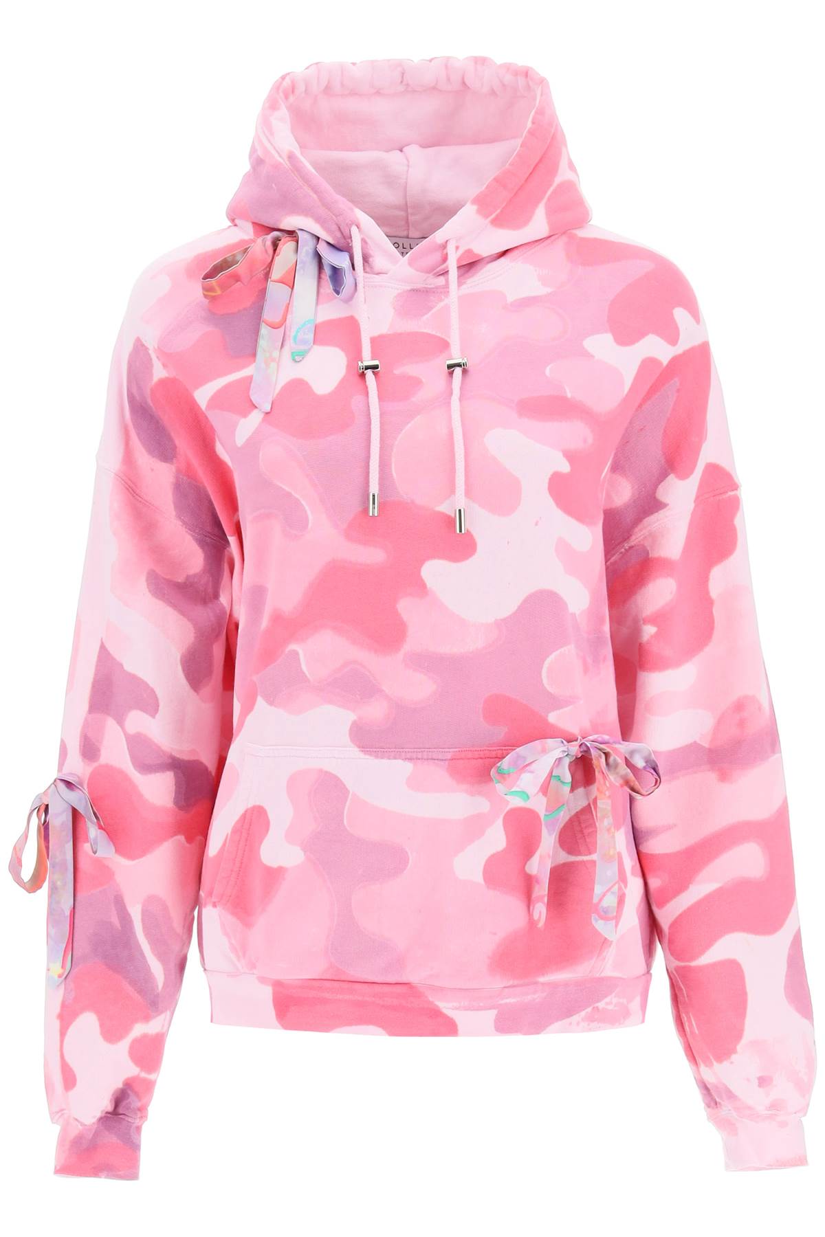 Collina Strada Tie-dye Hoodie With Bows