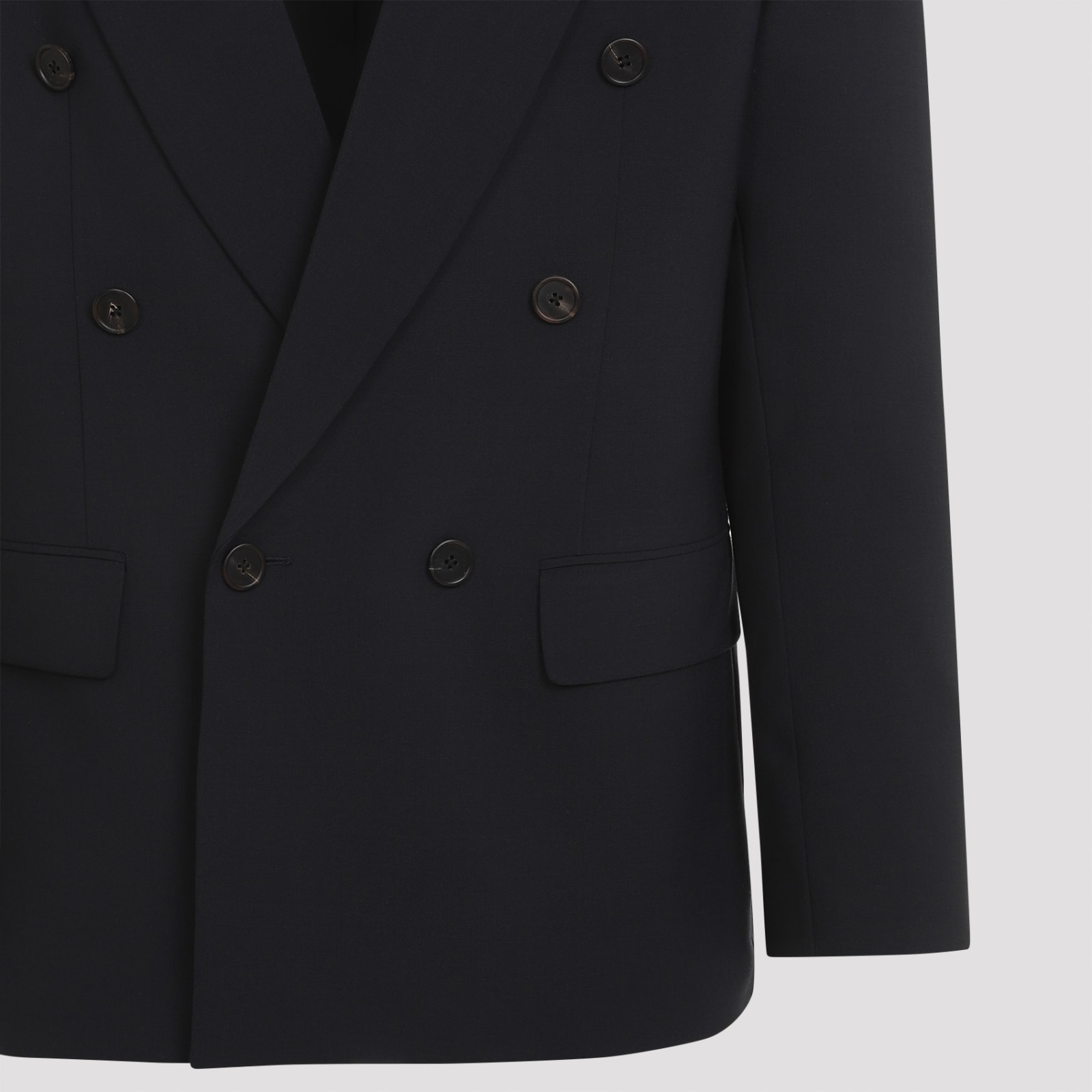 Shop The Row Marri Jacket In Drn Dark Navy