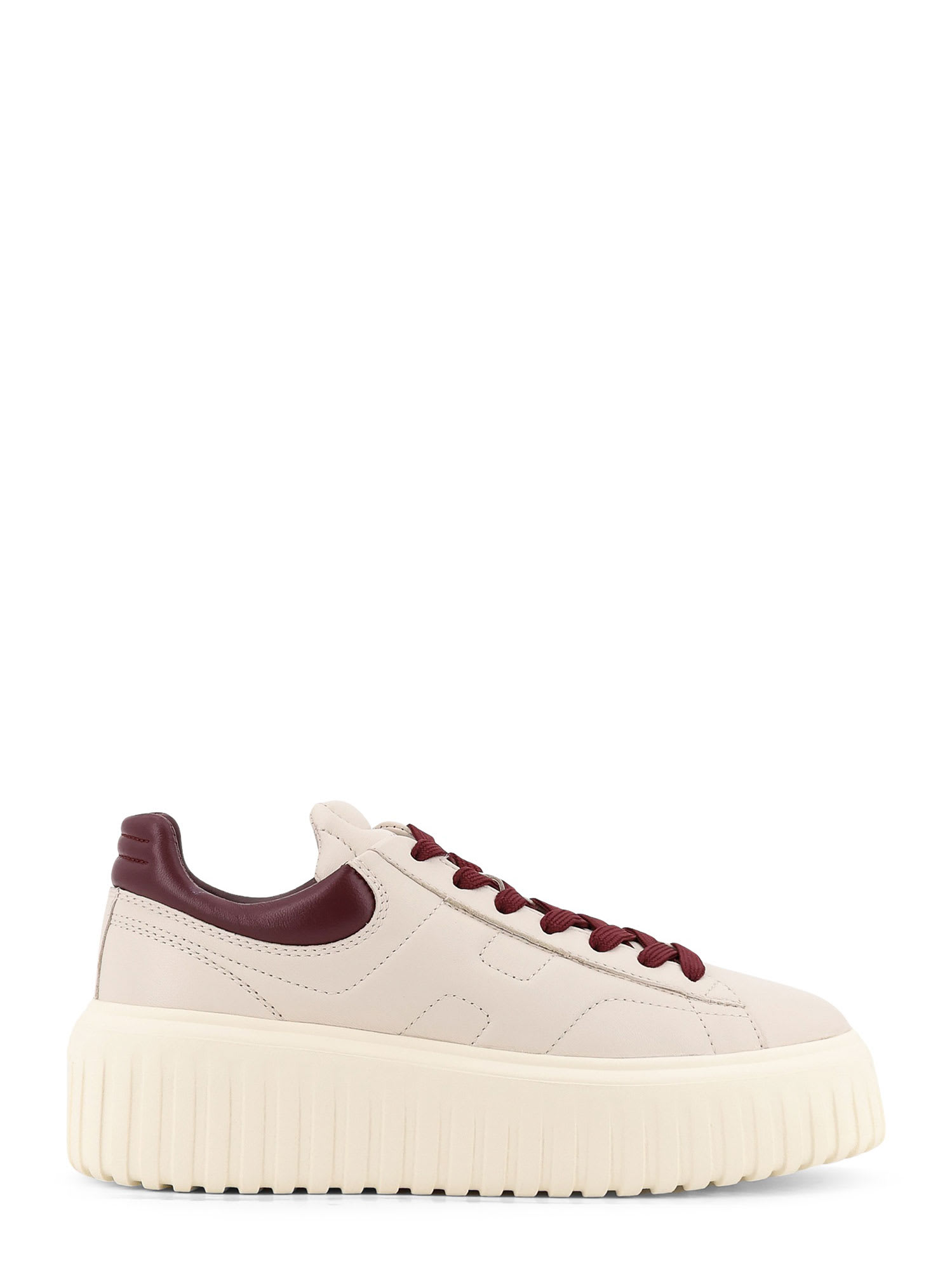 H-stripes Leather Low-top Sneakers