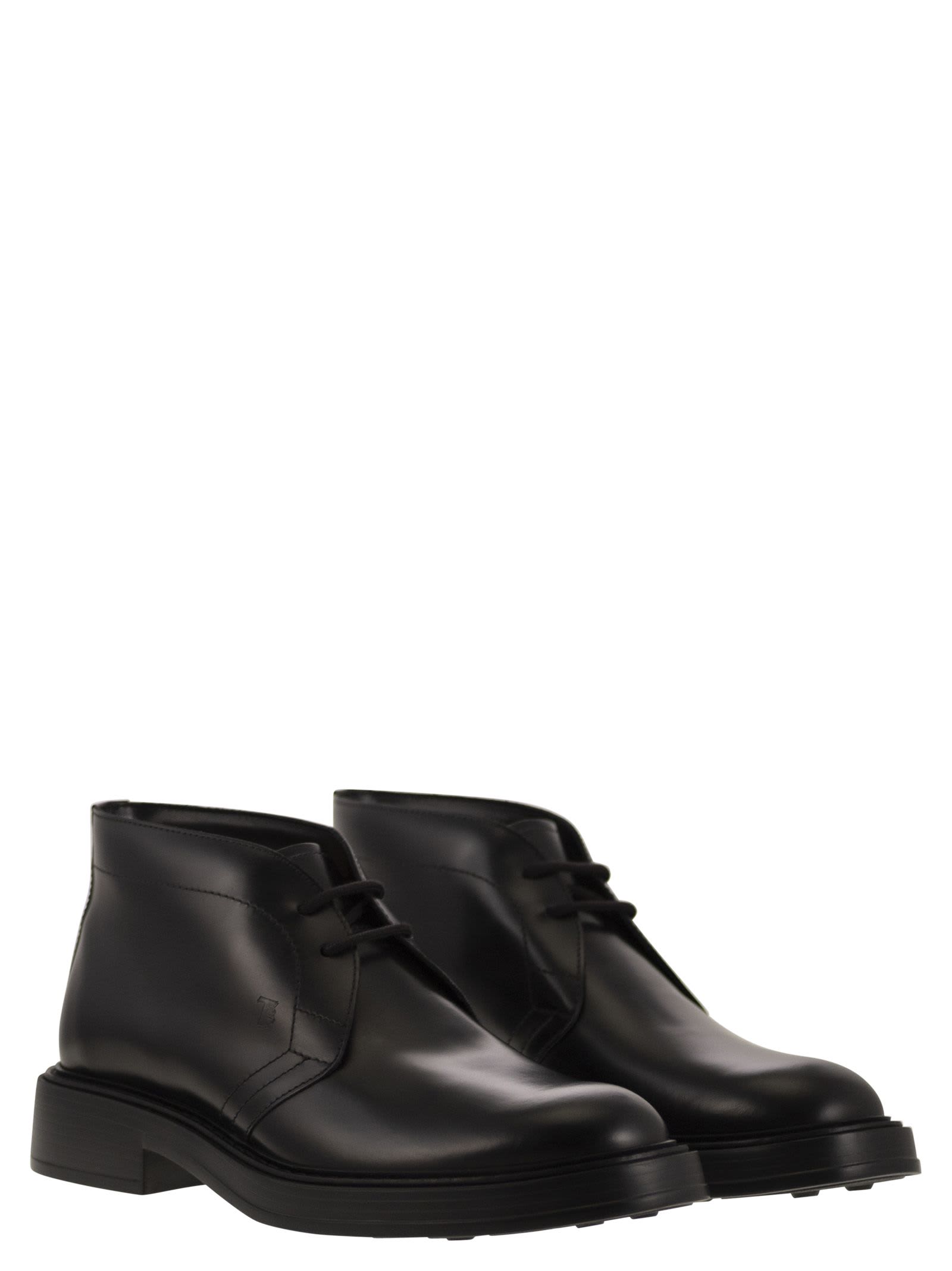 Tod's Polacco Extralight Boots In Black