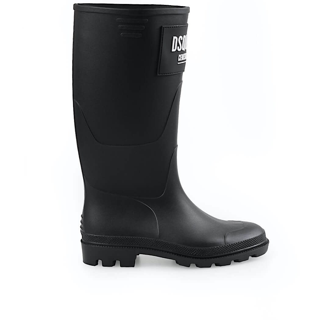 Black Mens Shoes Boots Wellington and rain boots Save 24% DSquared² ceresio 9 Rain Boot in Nero for Men 