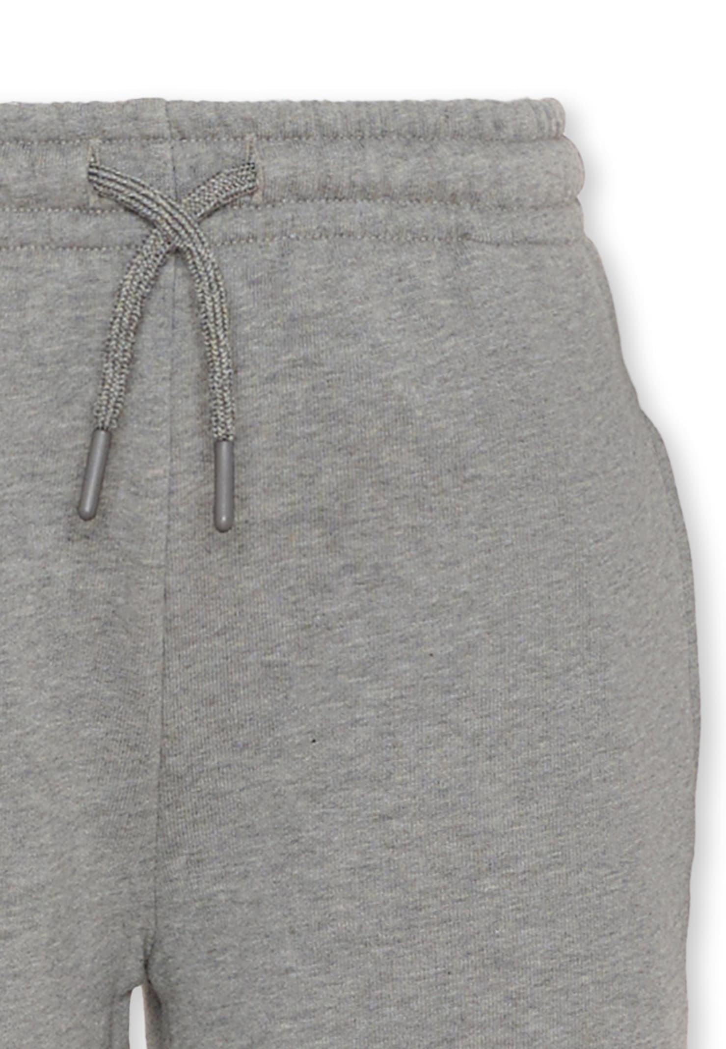 Msgm Grey Trousers For Kids With Logo In Gray