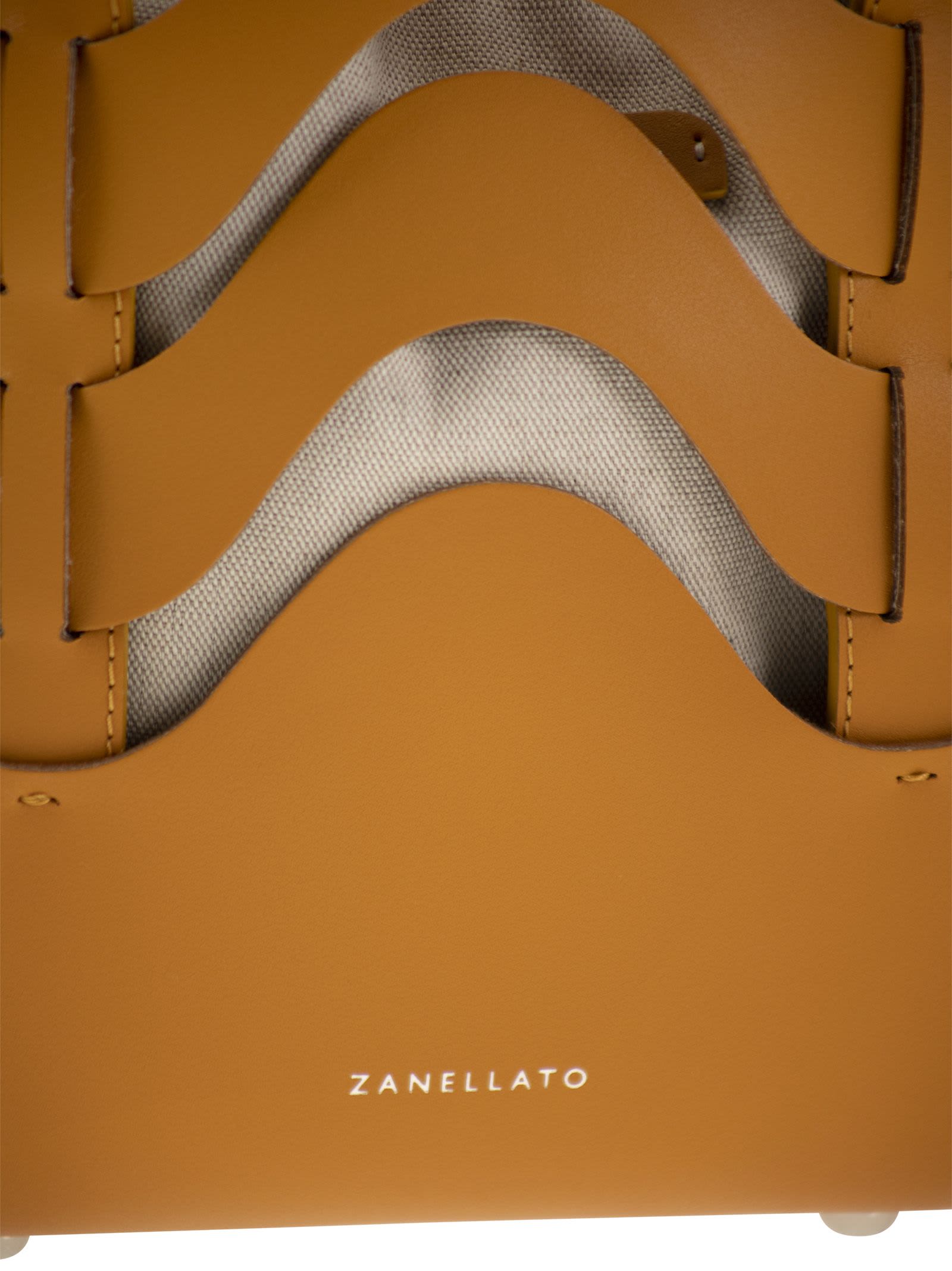 Shop Zanellato Dune Amar S - Handbag In Orange
