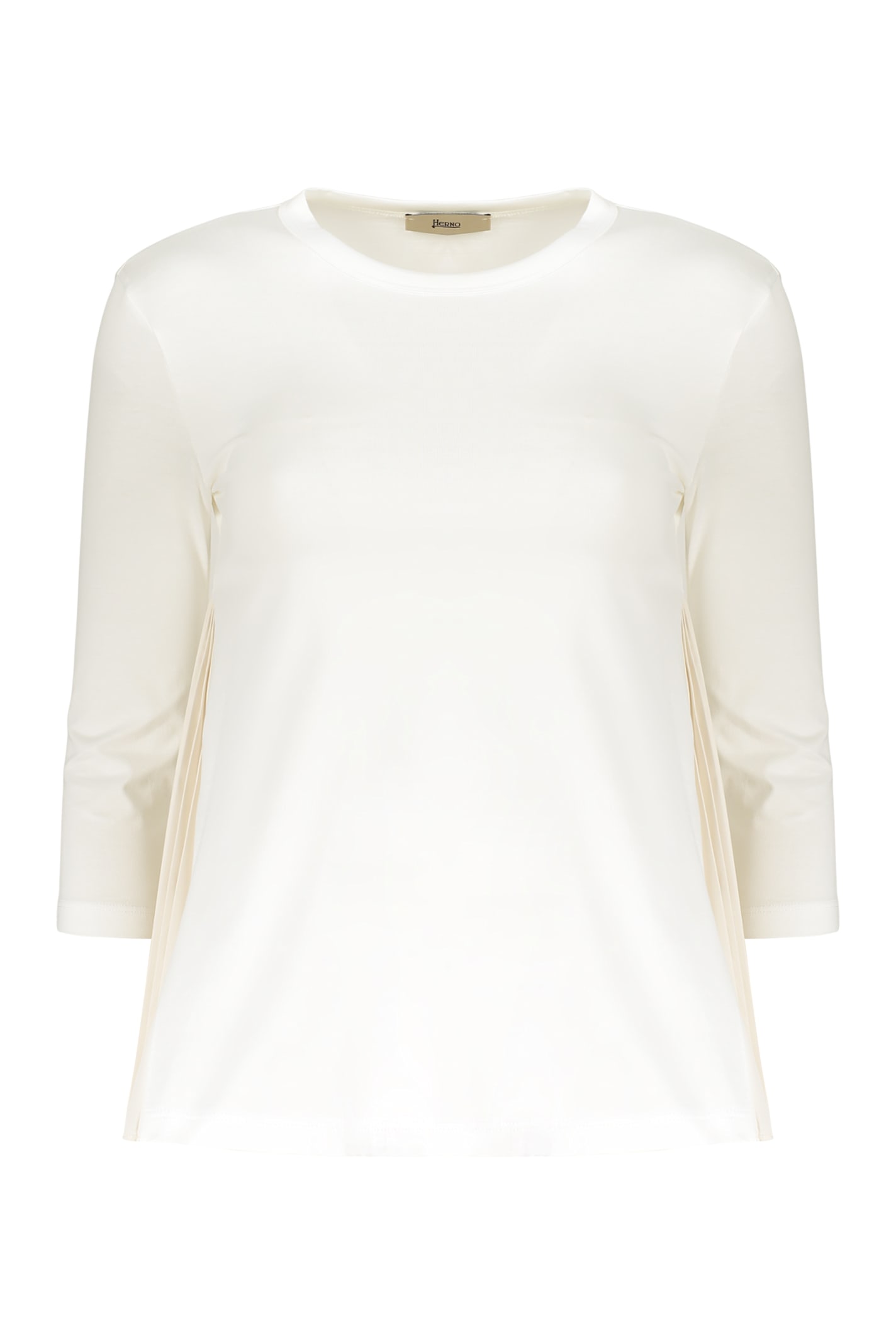 Herno Cotton Blouse In White
