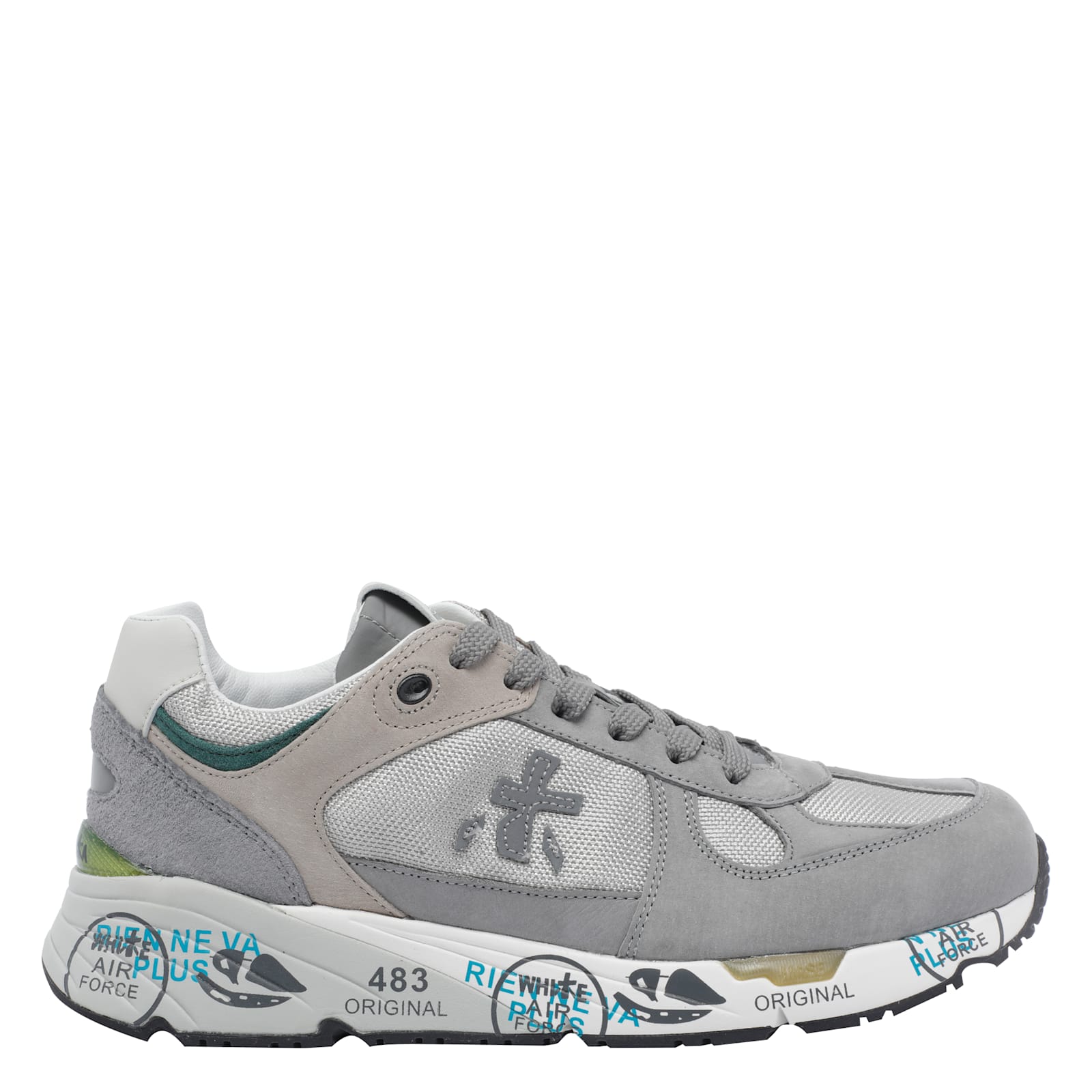 Premiata Sneakers Grey In Gray
