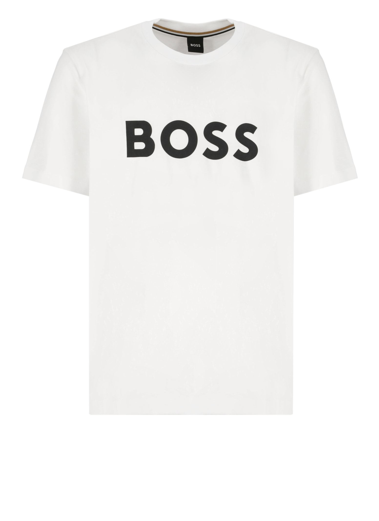 Shop Hugo Boss Tiburt 354 T-shirt In White