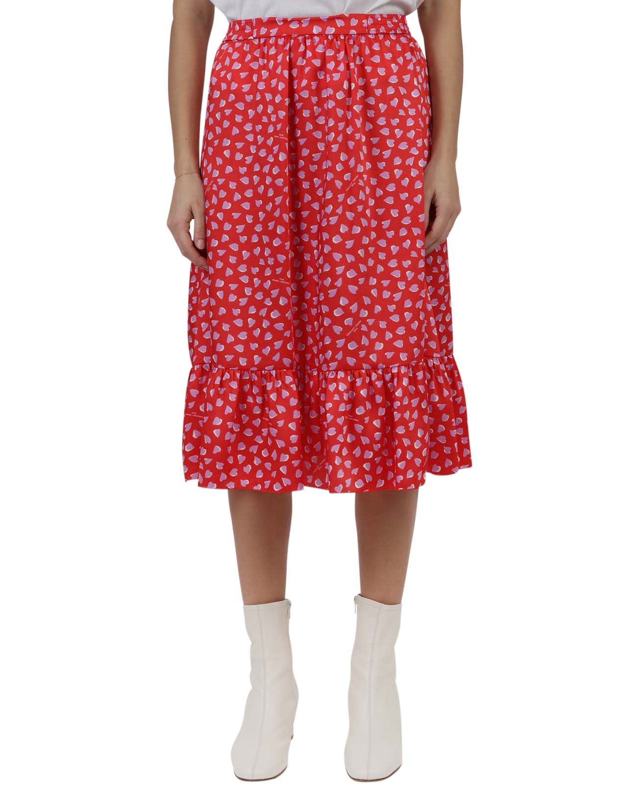 The Marc Jacobs Red Heart Skirt
