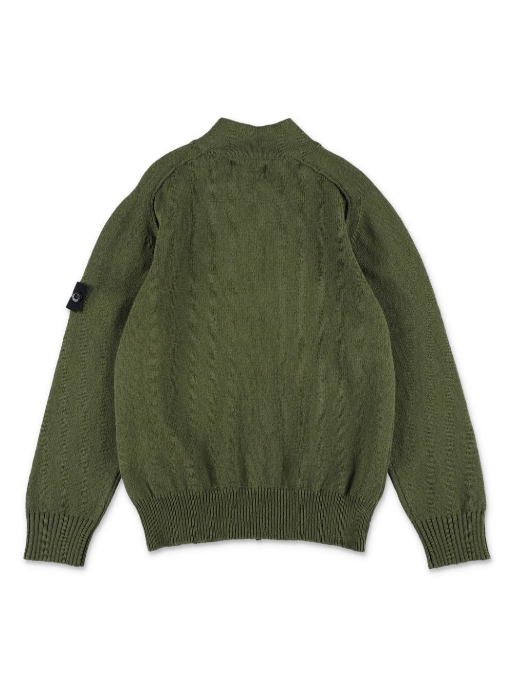 Shop Stone Island Junior Sweater In Olive