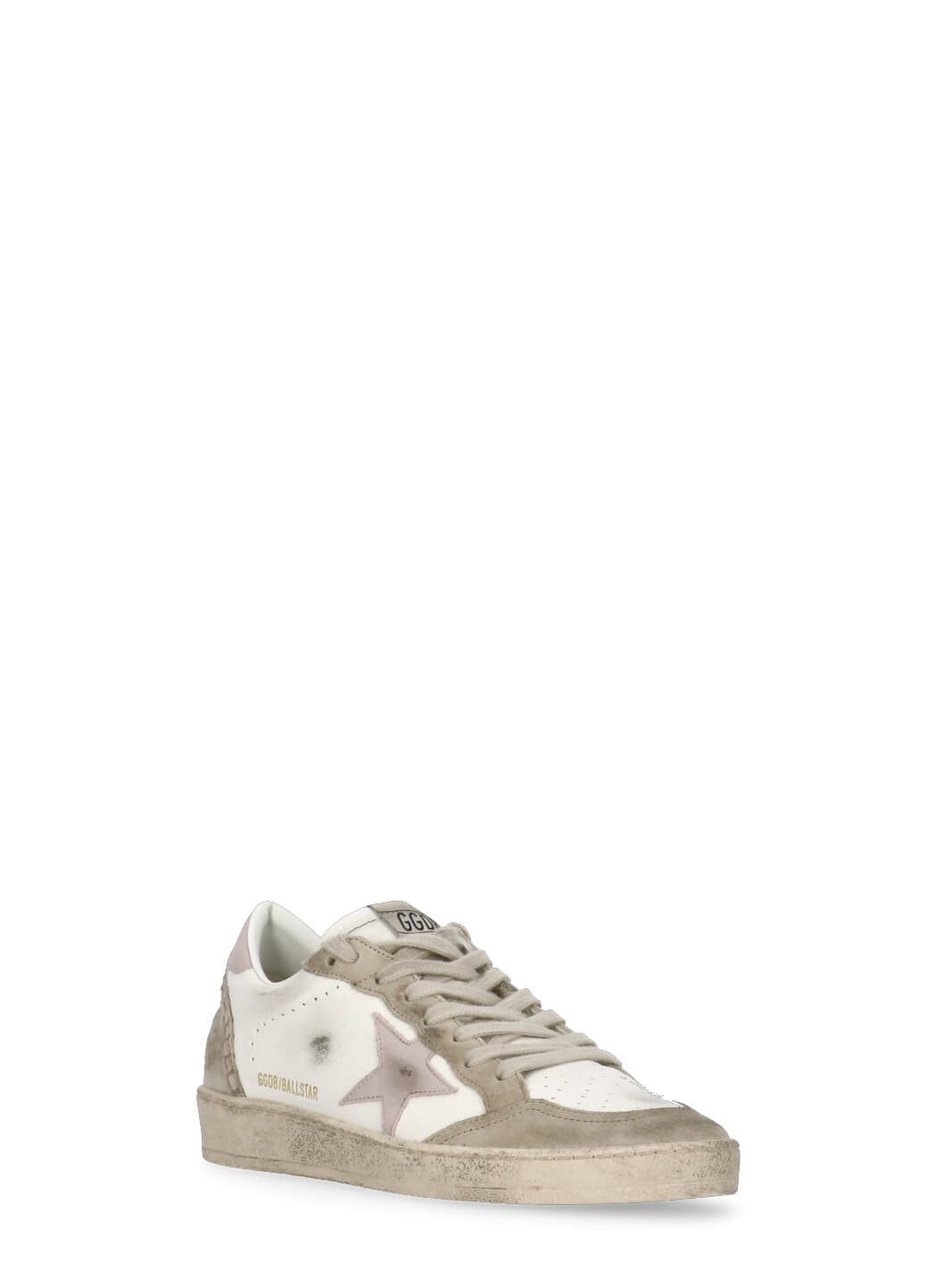 Golden Goose Low Top Sneakers Featuring Perforated Upper In Animal Print