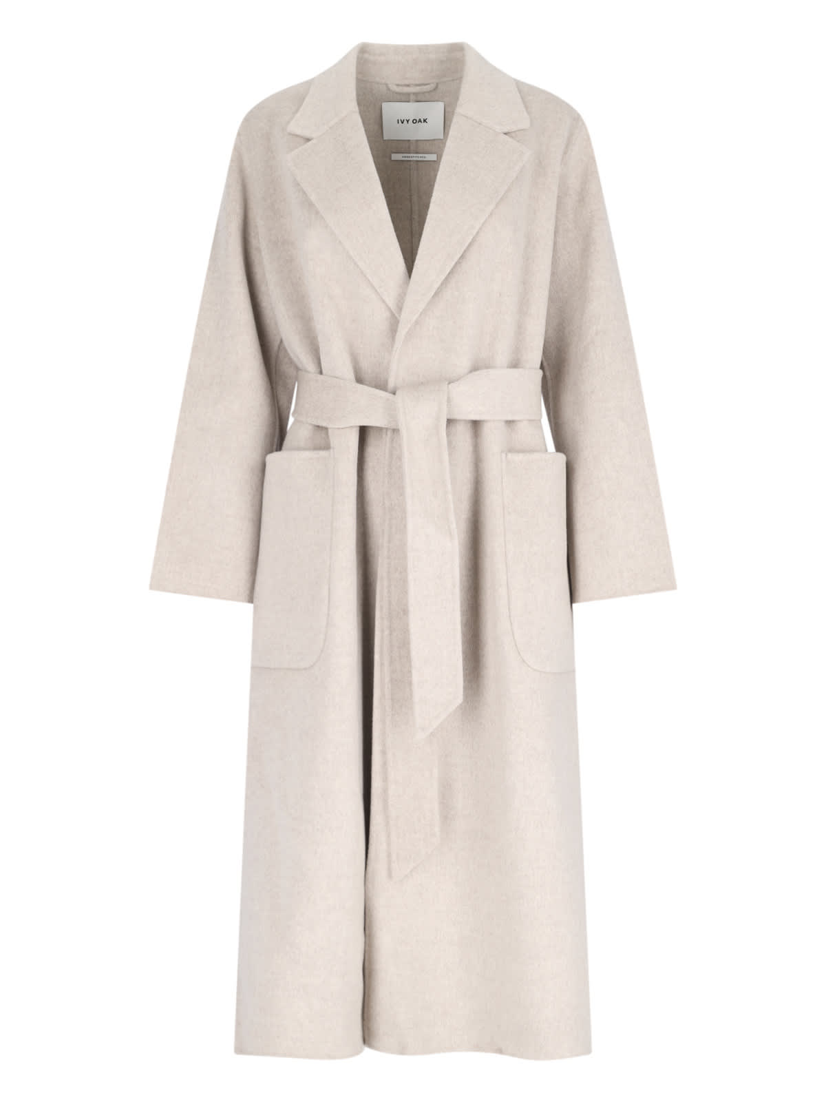 Shop Ivy & Oak Celia Coat In Beige