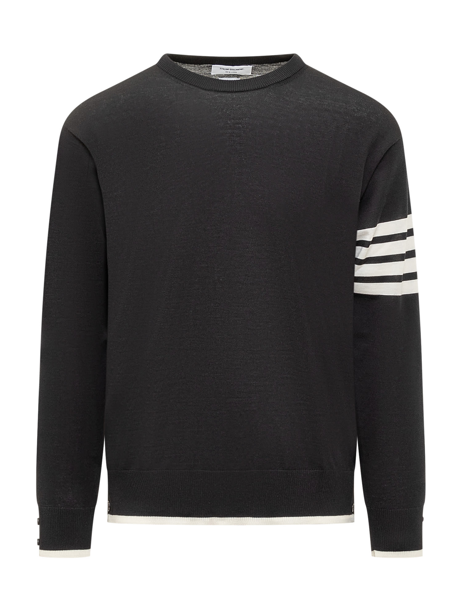 Shop Thom Browne Pullover In Black