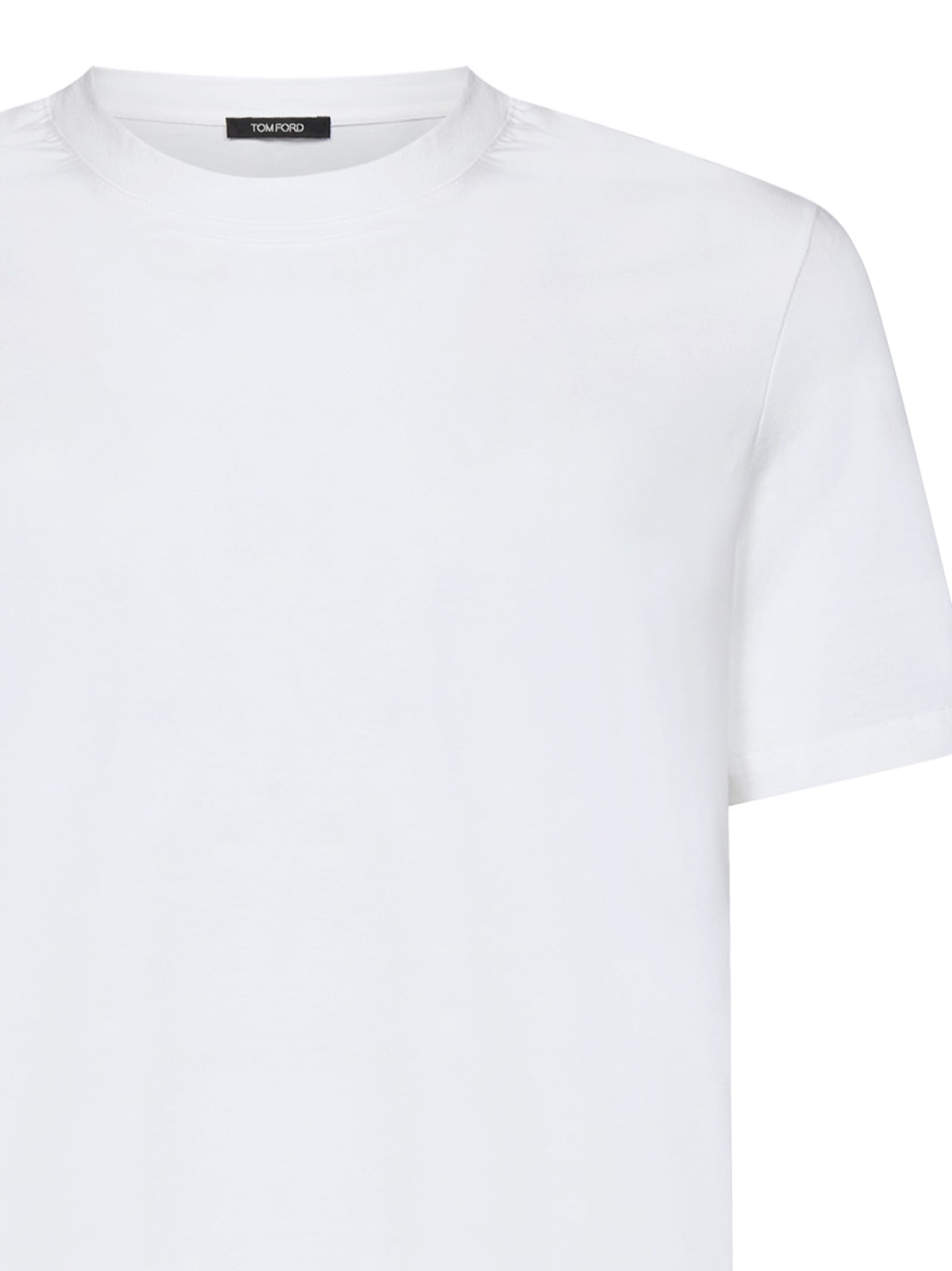 Shop Tom Ford T-shirt In White