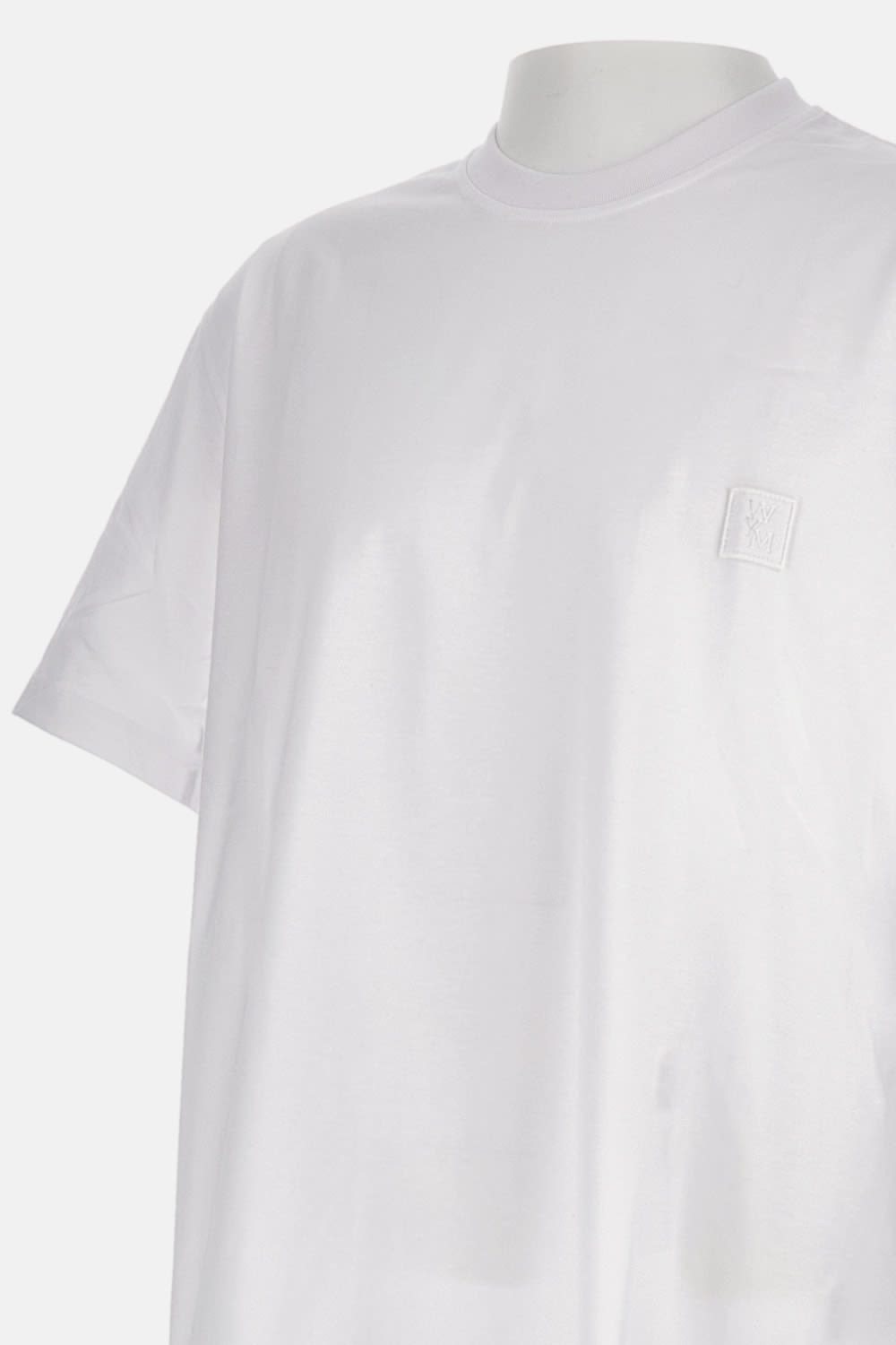 Wooyoungmi Off-white Flower Back Logo T-shirt In White