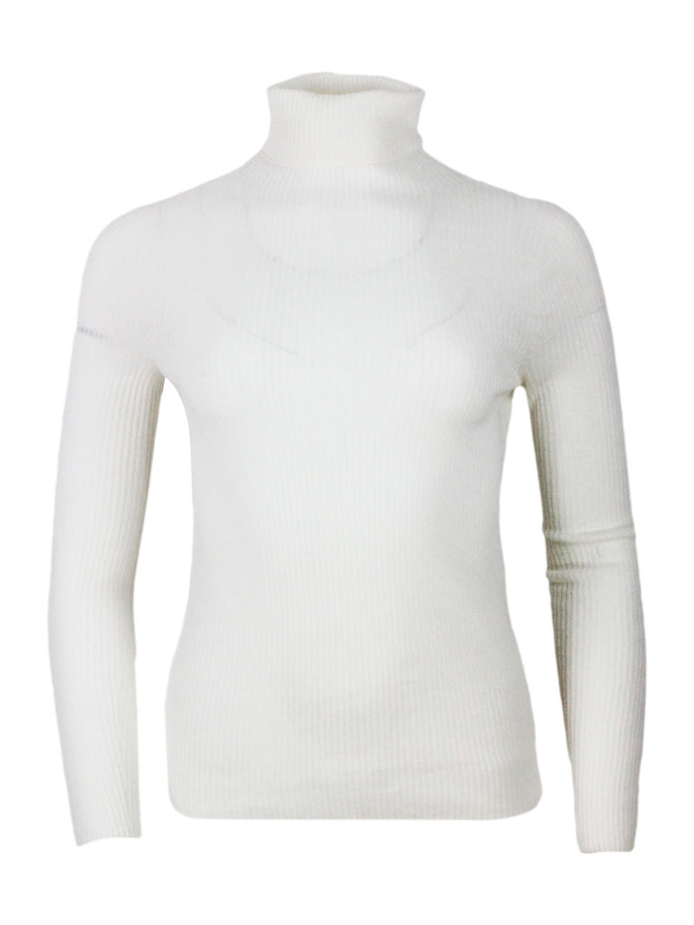 Shop Fabiana Filippi Sweater In White