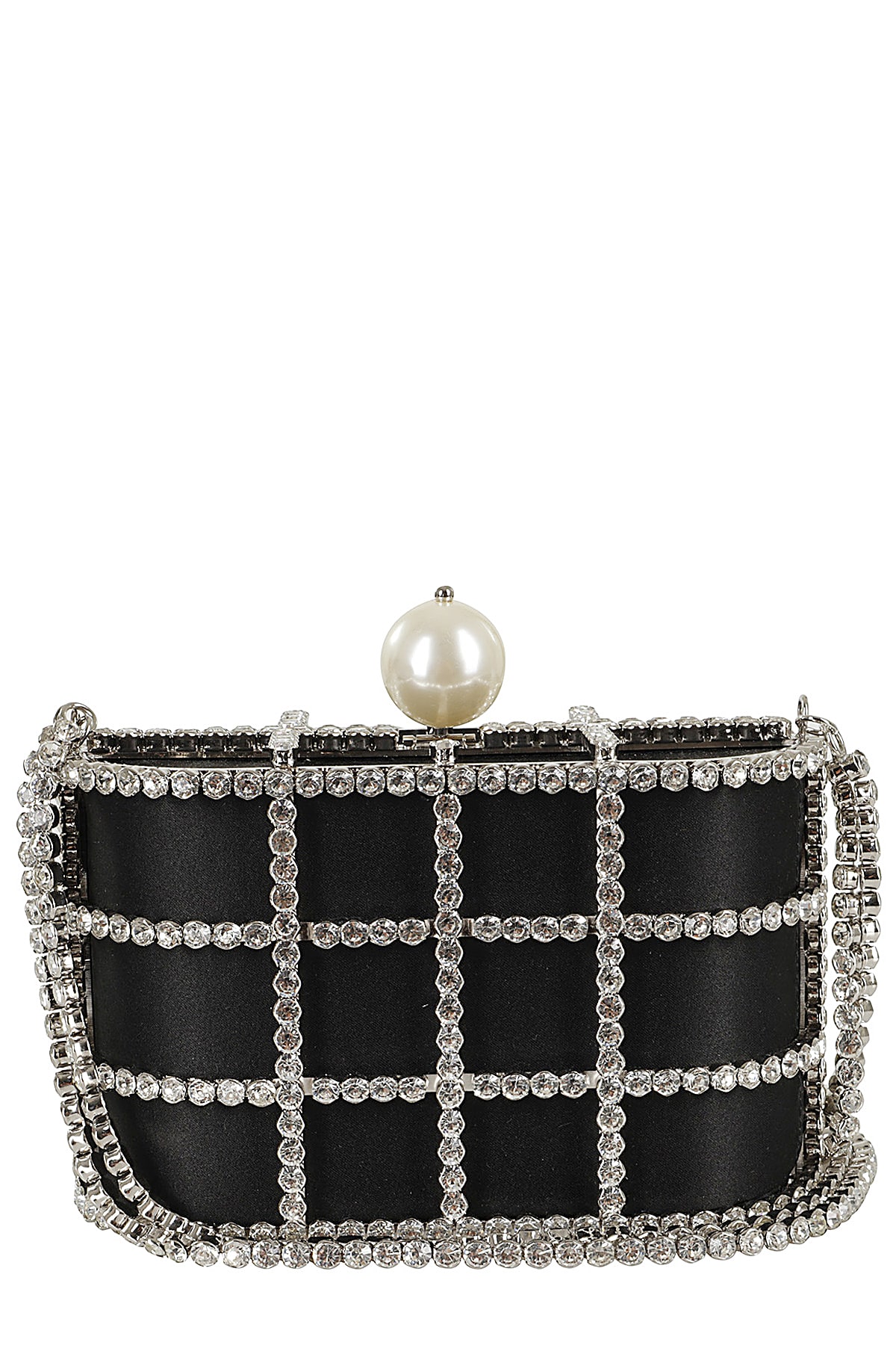 Shop Rosantica Holli Shell In Silver Black