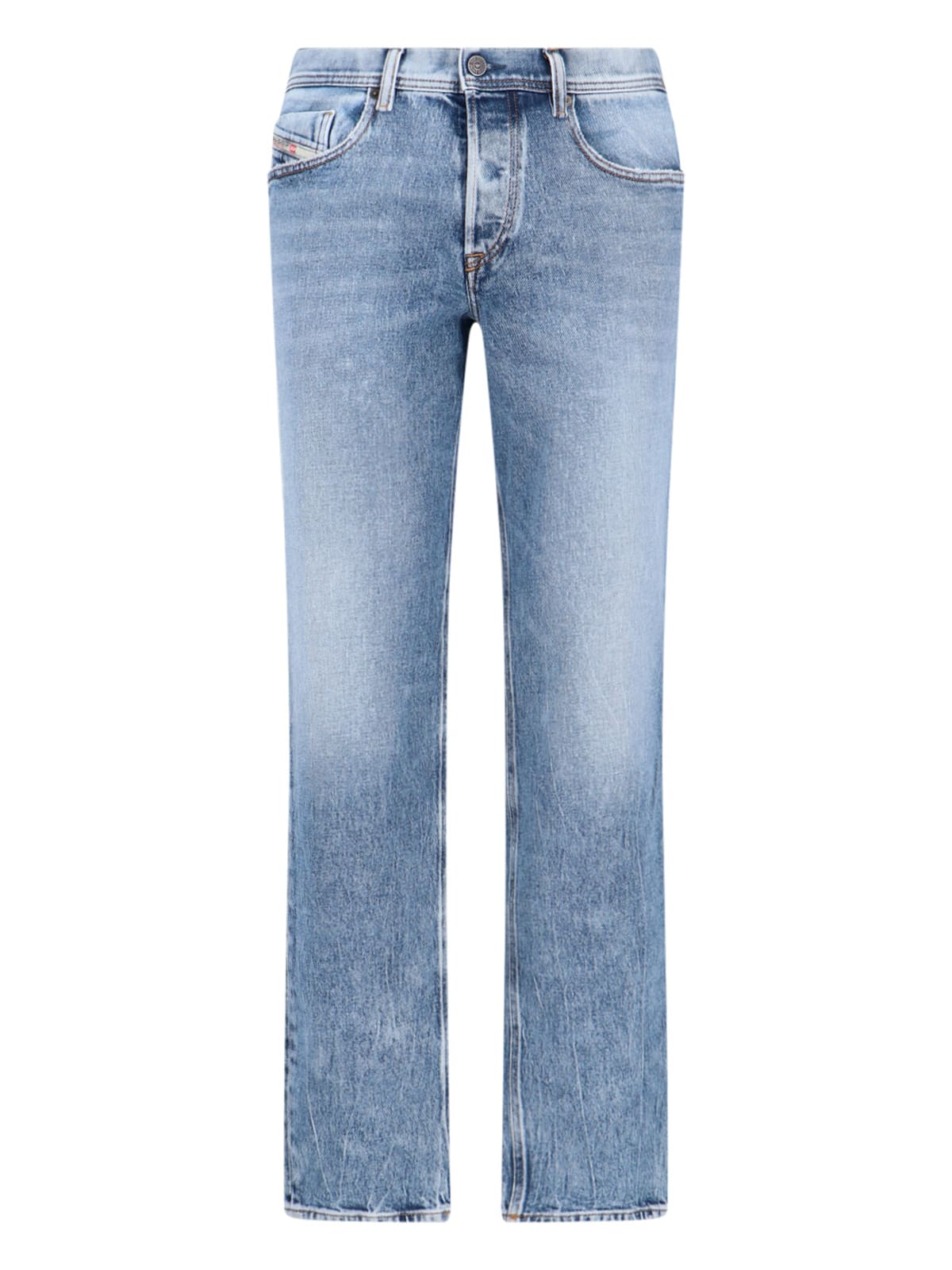 Shop Diesel 2023 D-finitive 09j54 Straight Jeans