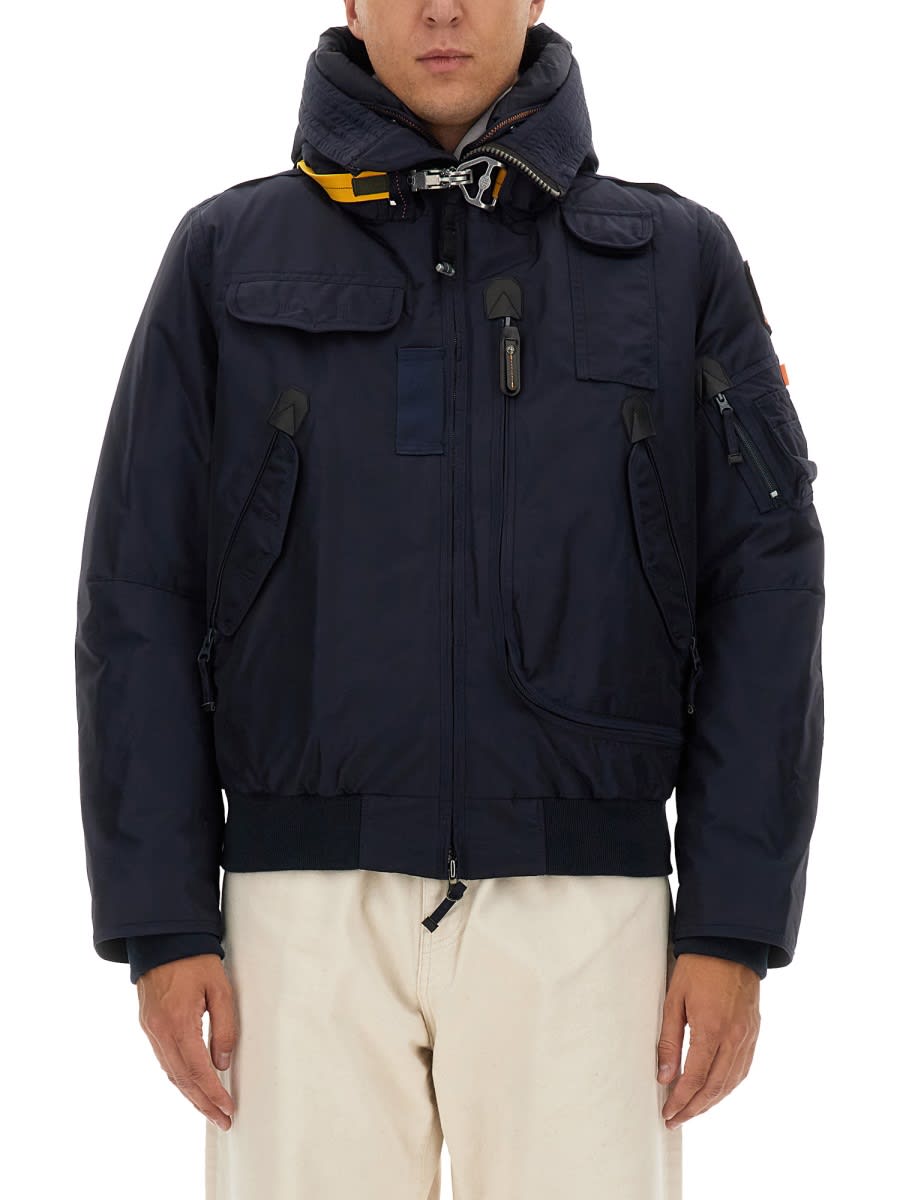 Shop Parajumpers Gobi Jacket In Blue