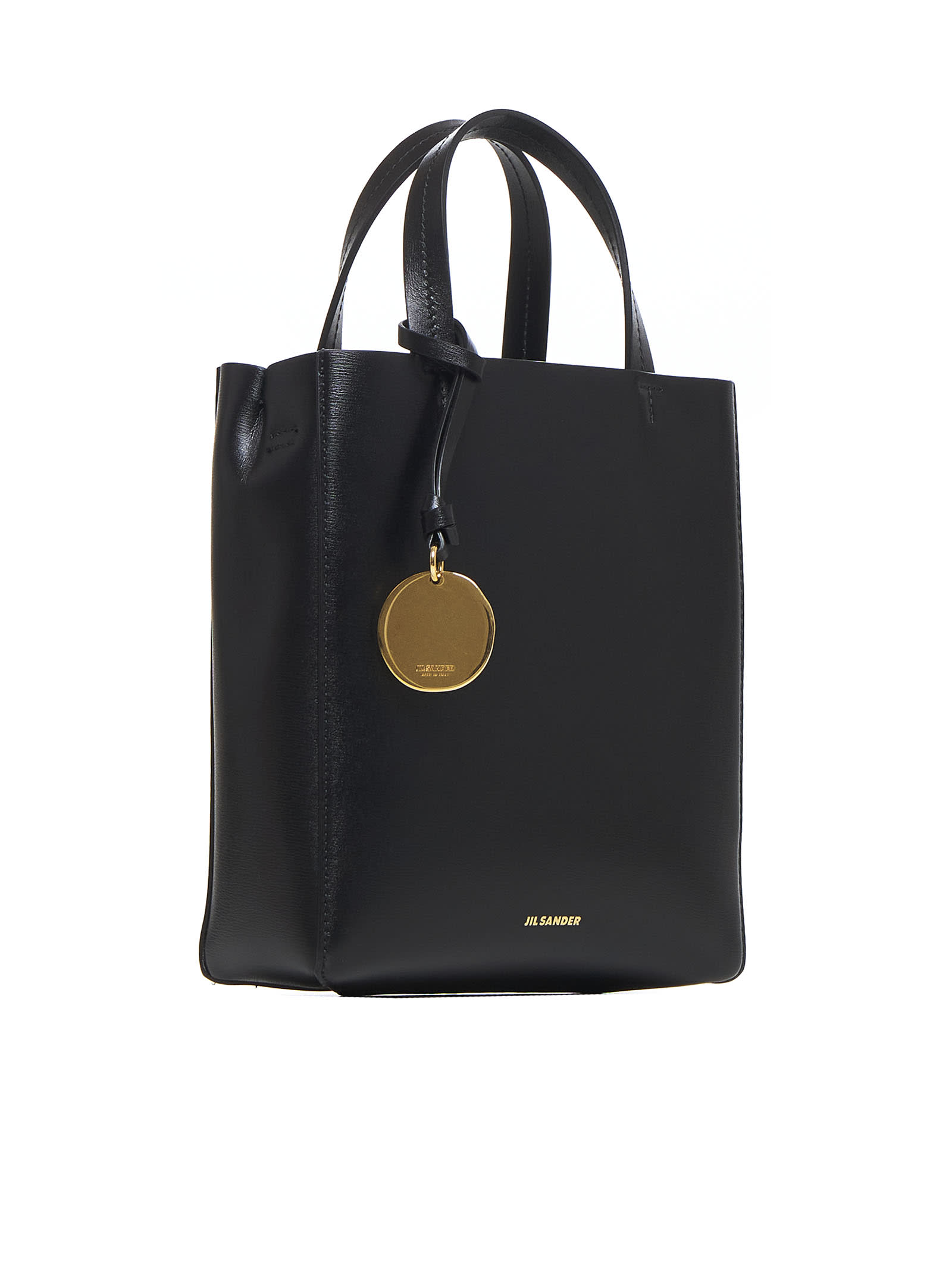 Shop Jil Sander Shoulder Bag In Nero