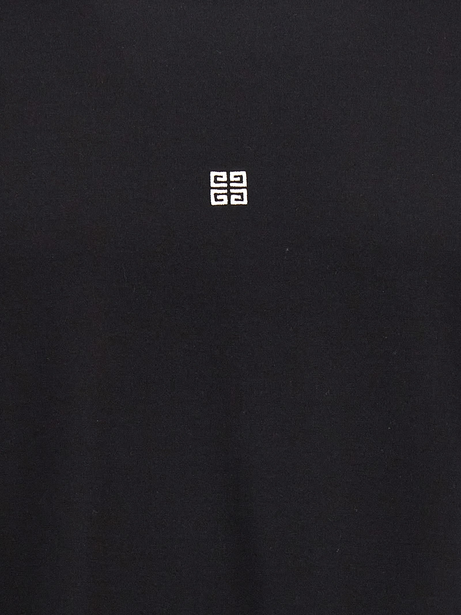 GIVENCHY EMBROIDERED LOGO T-SHIRT