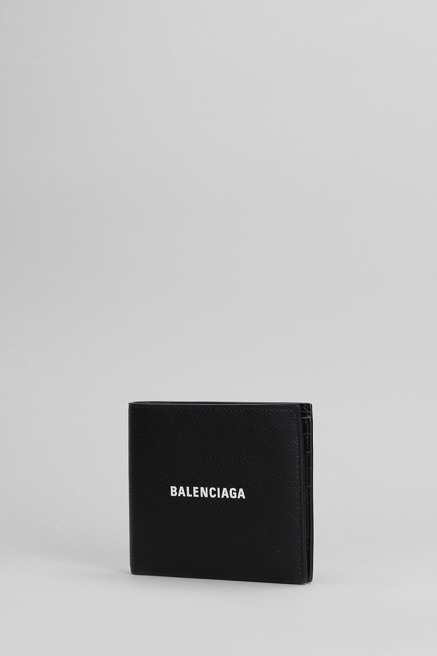 Shop Balenciaga Wallet In Black Leather