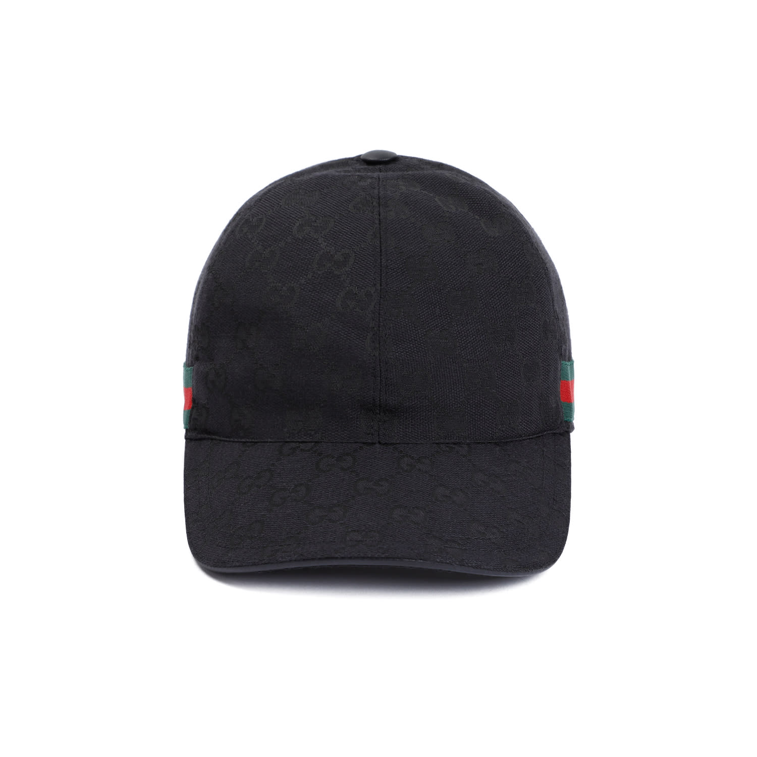Gucci Logoed Baseball Cap In Black