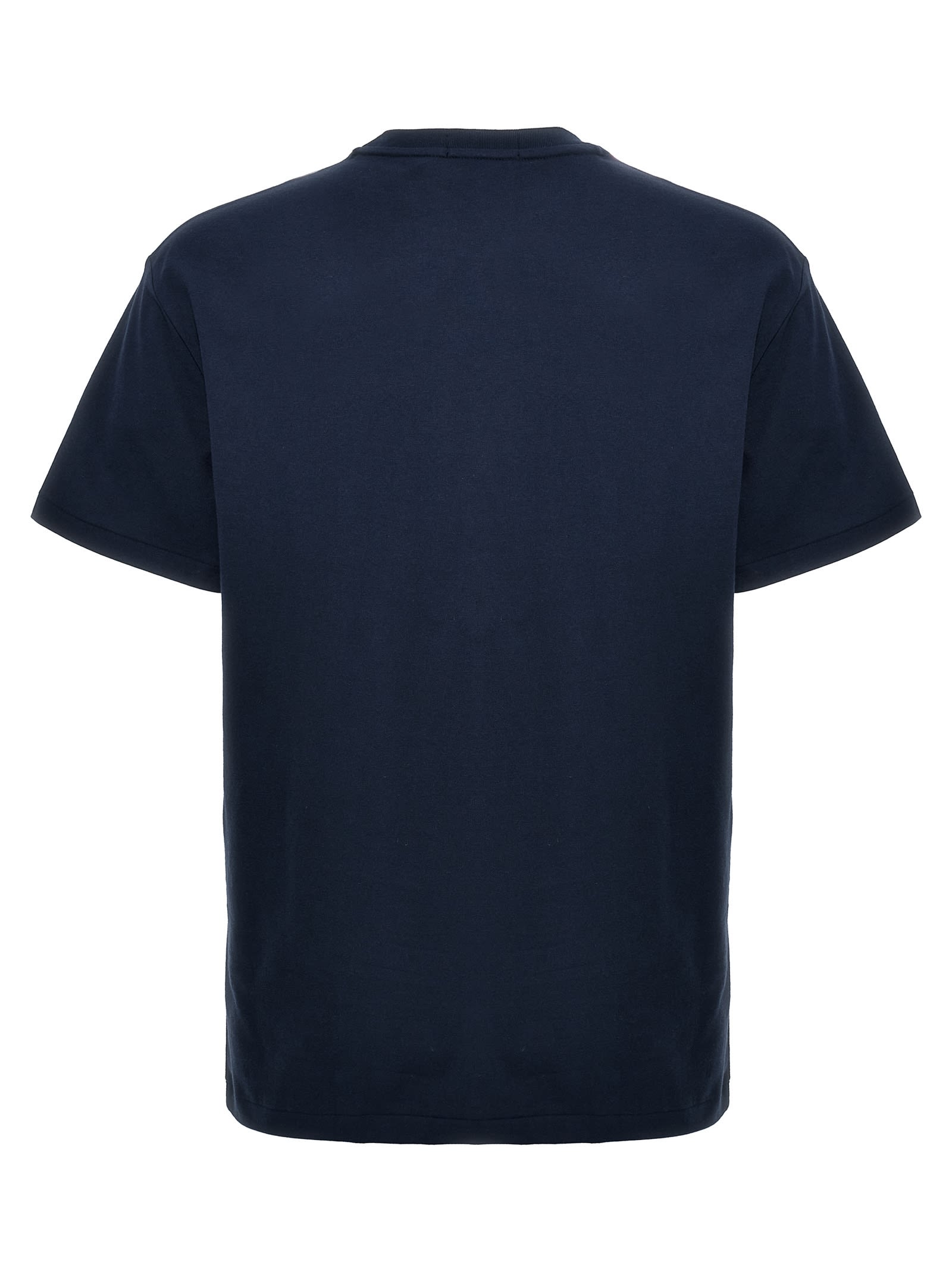Shop Polo Ralph Lauren Printed T-shirt In Blue