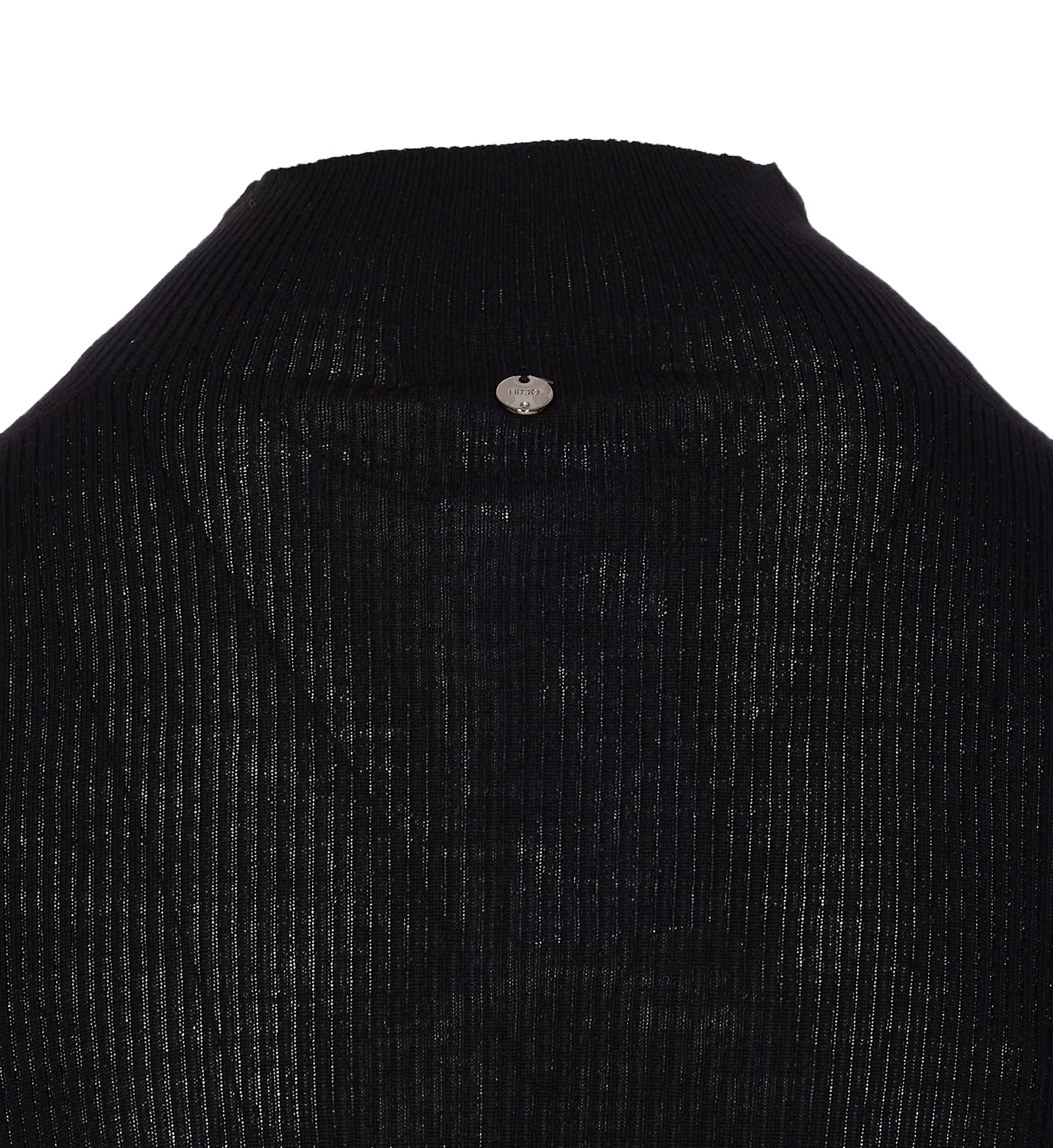 Liu •jo Long Sleeves Top In Black