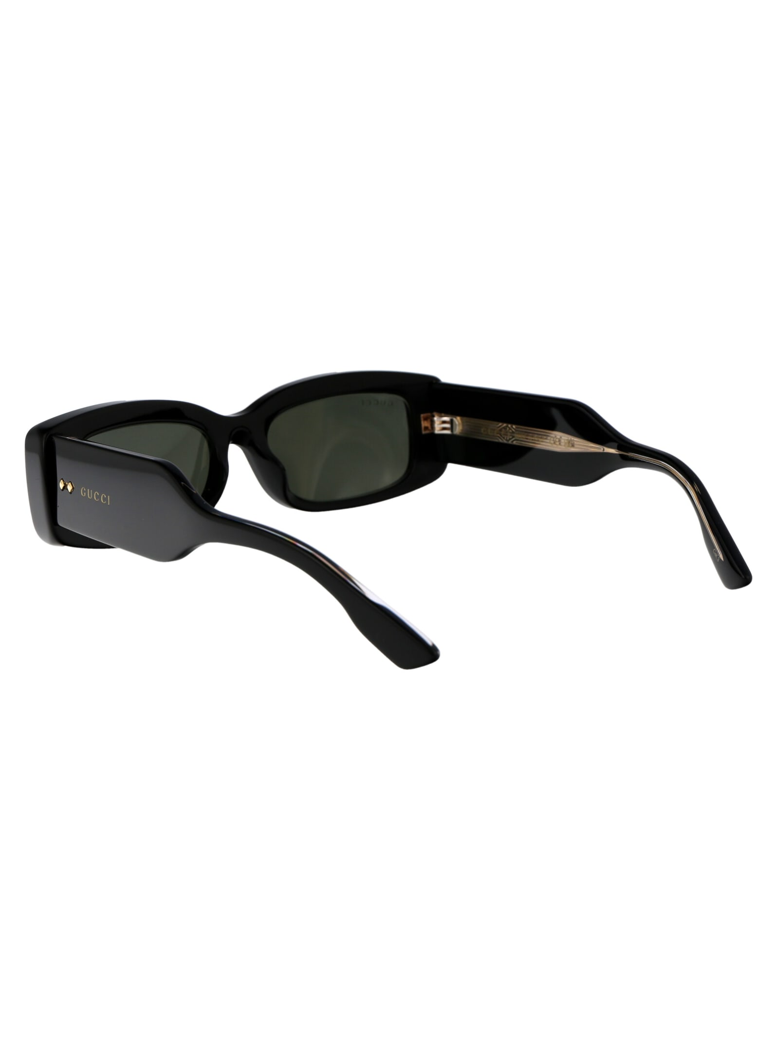 Shop Gucci Gg1528s Sunglasses In 001 Black Black Grey