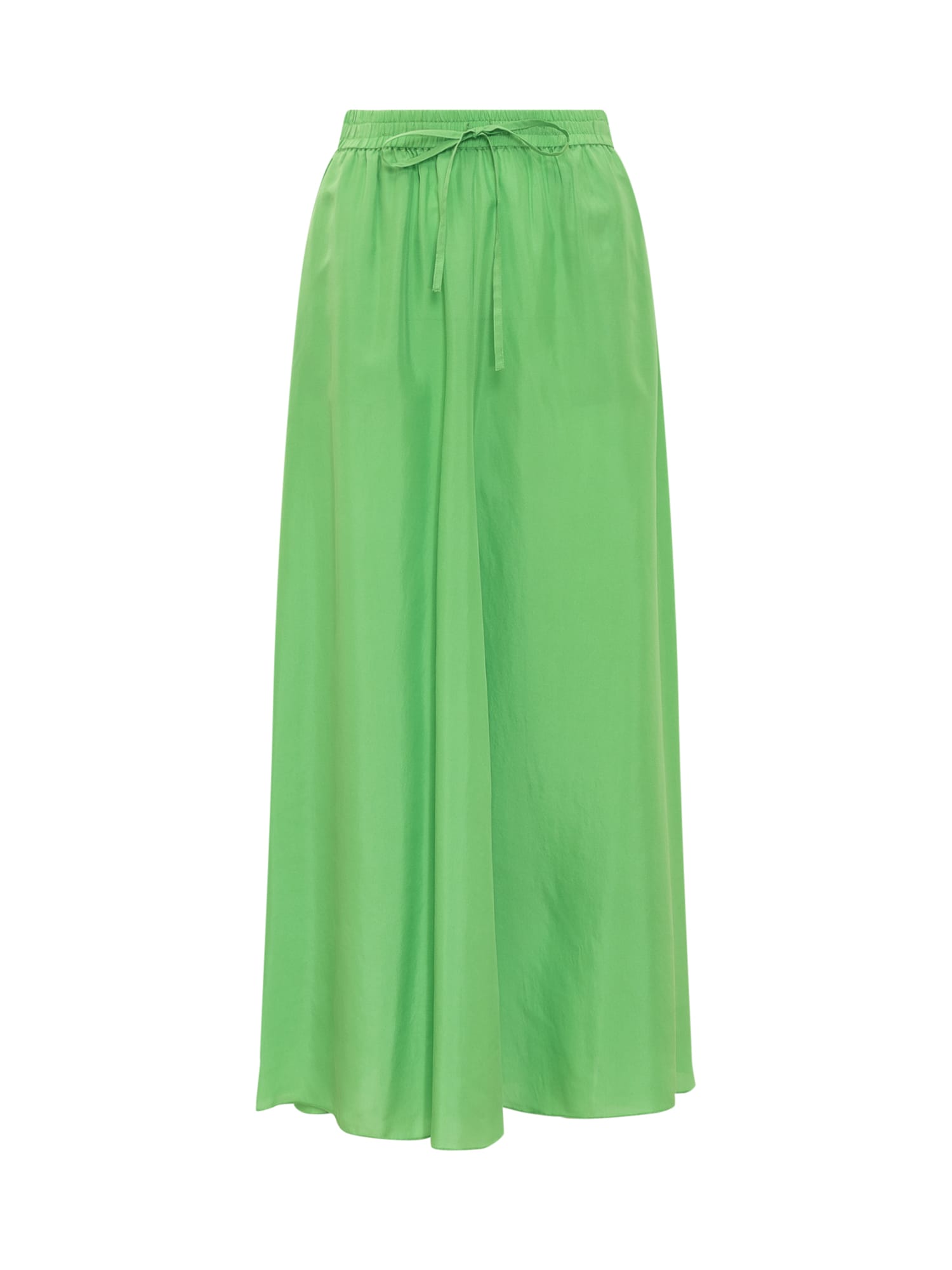 Shop P.a.r.o.s.h Long Skirt In Verde Prato
