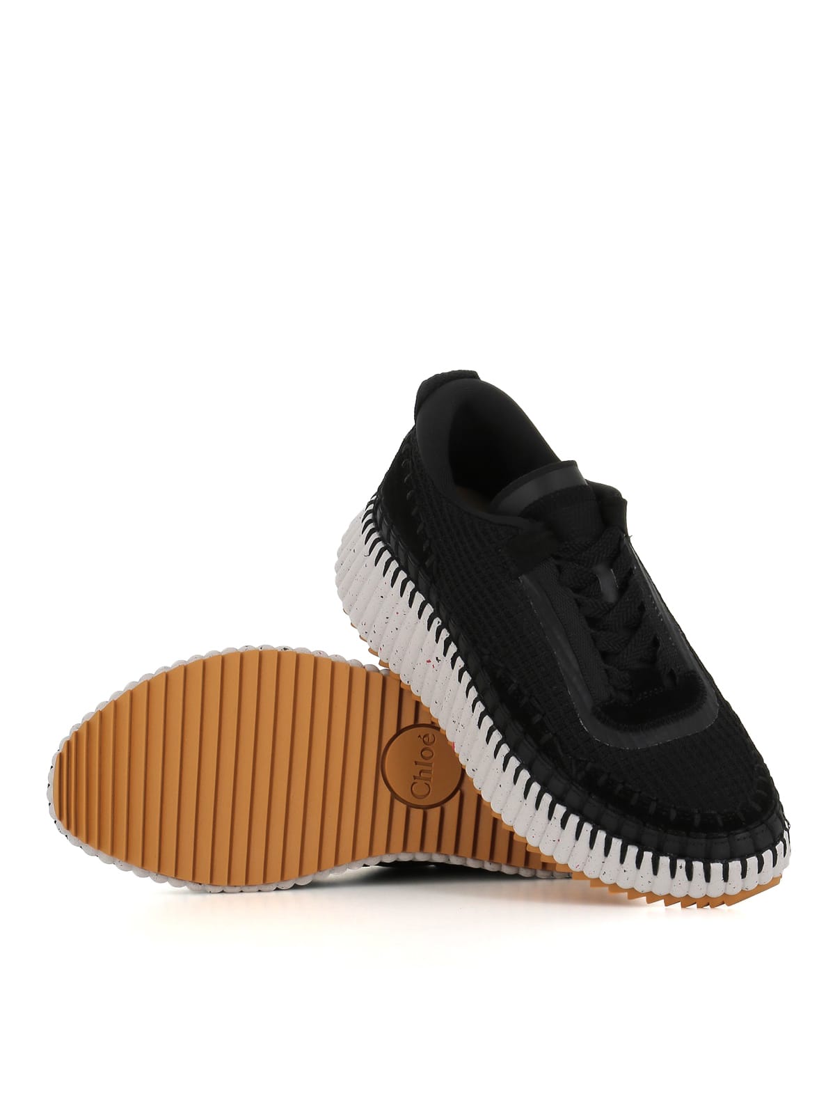 Shop Chloé Sneaker Nama In Black